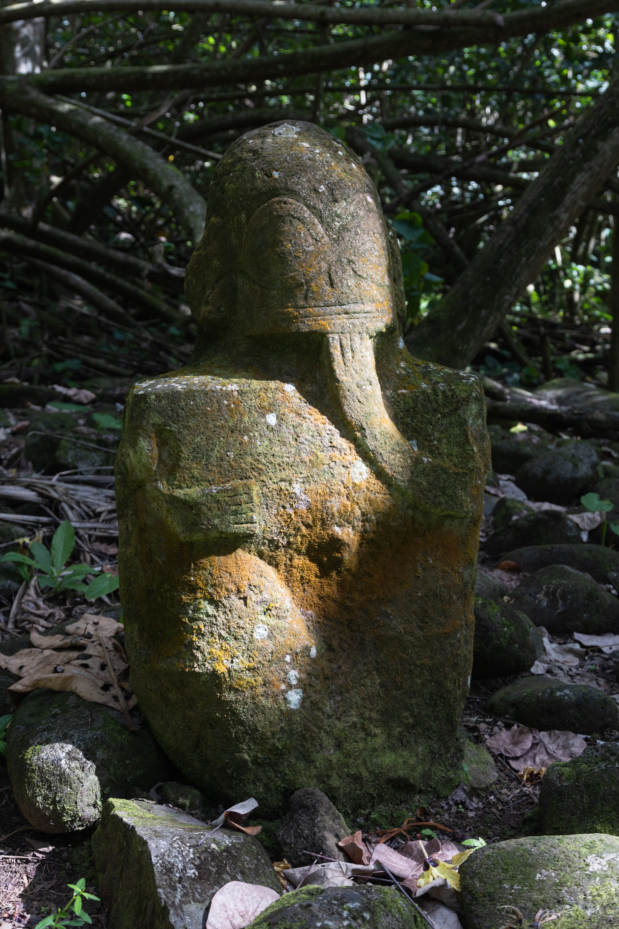 Tiki penseur, Hiva Oa