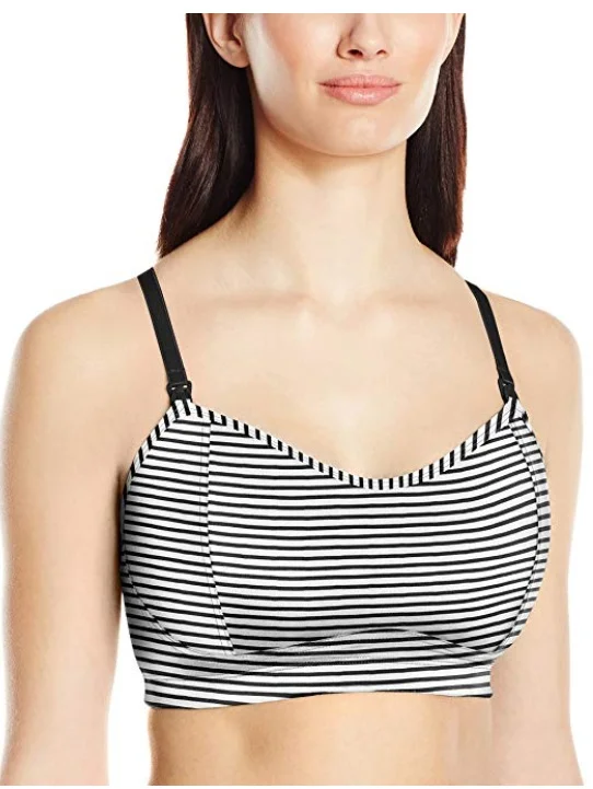 Striped Nursing Bra