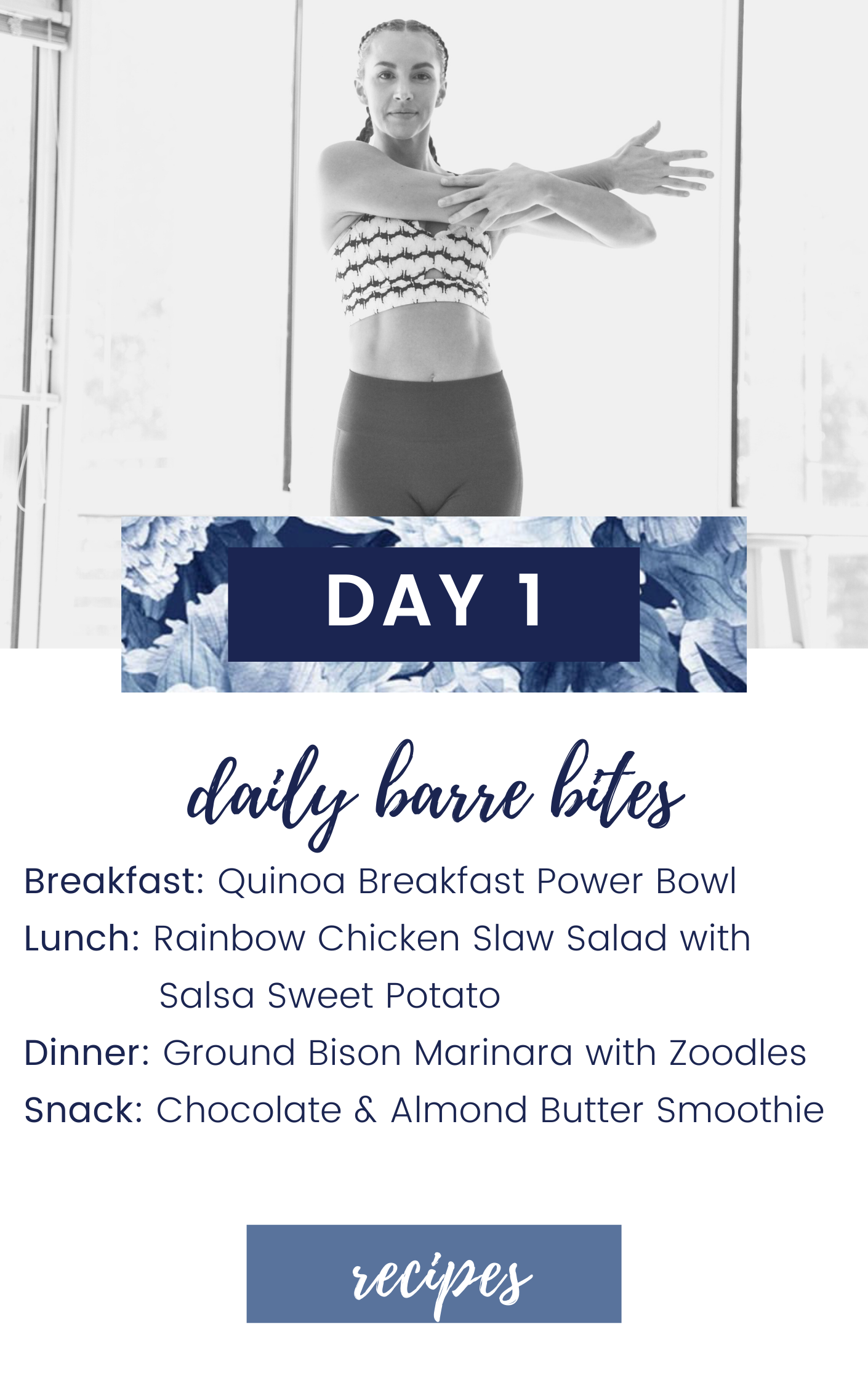 Barre Classes Barre 30 Day Challenge Pilates Workout Juliette - Main Image