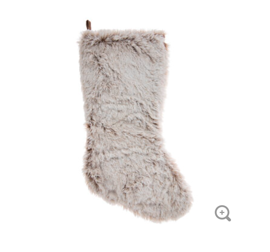 Faux Fur Stocking