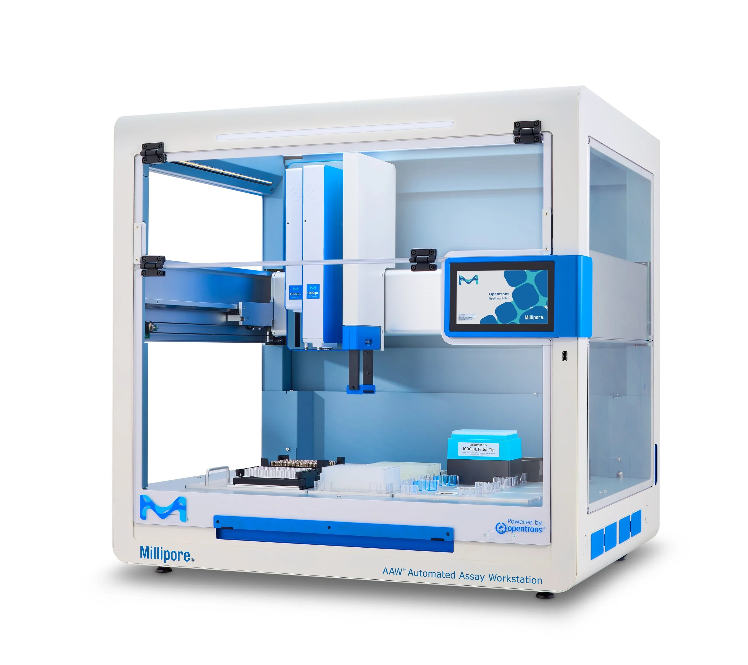 OEM version of the Opentrons FLEX for Millipore