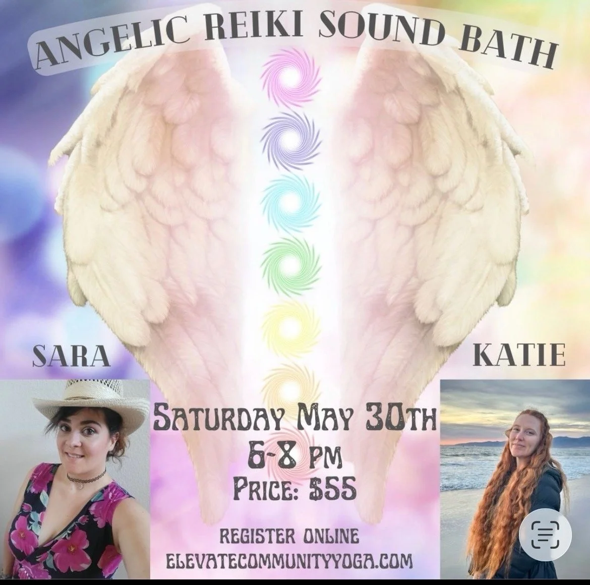 Angelic Reiki Sound Bath — Elevate · Community Yoga