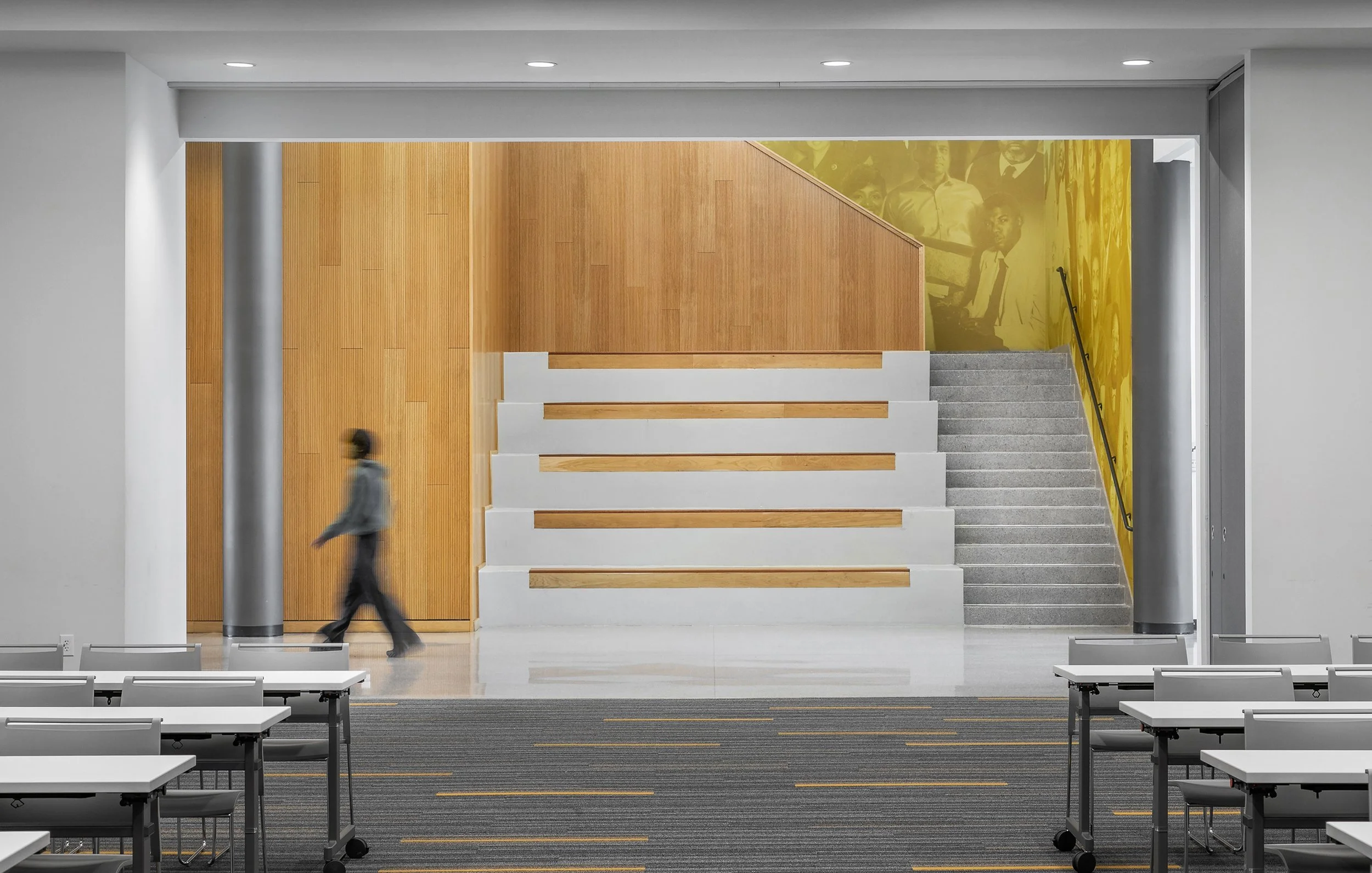 Grambling U Library_Conference Room & Stairs 1_by 161 Photography.jpg