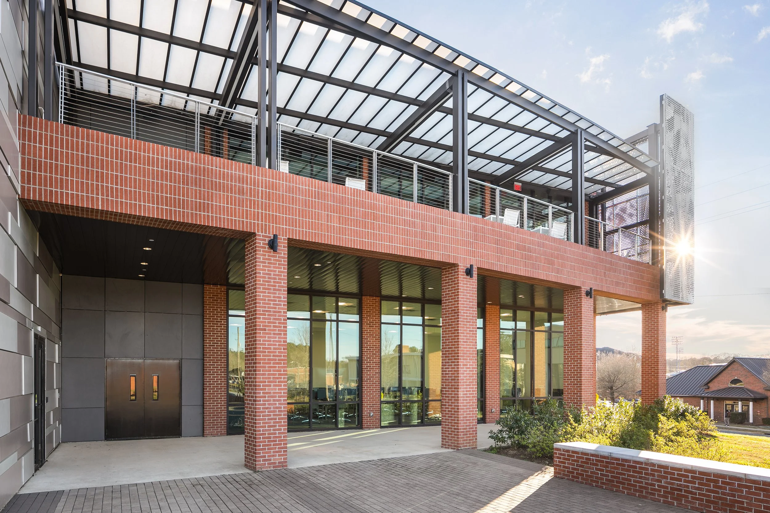 Grambling U Library_Exterior_G Room Balcony_by 161 Photography.jpg
