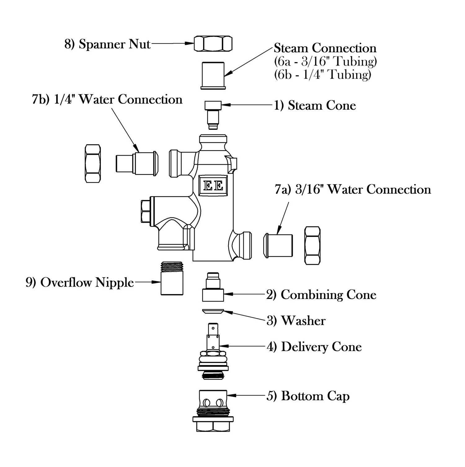 Small Injector Spare Parts — Eccentric Engineer
