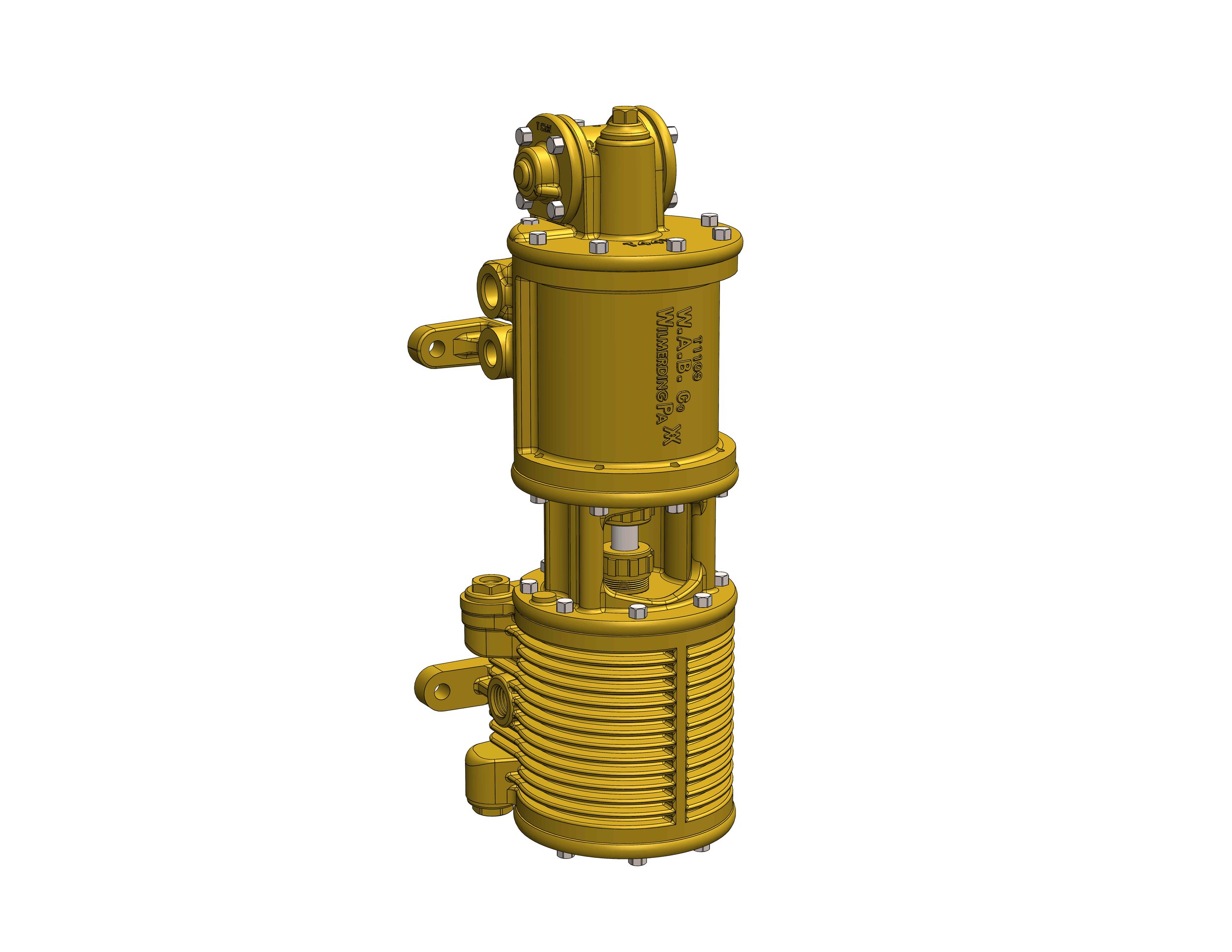 9.5" Compressor in 2.5" Scale