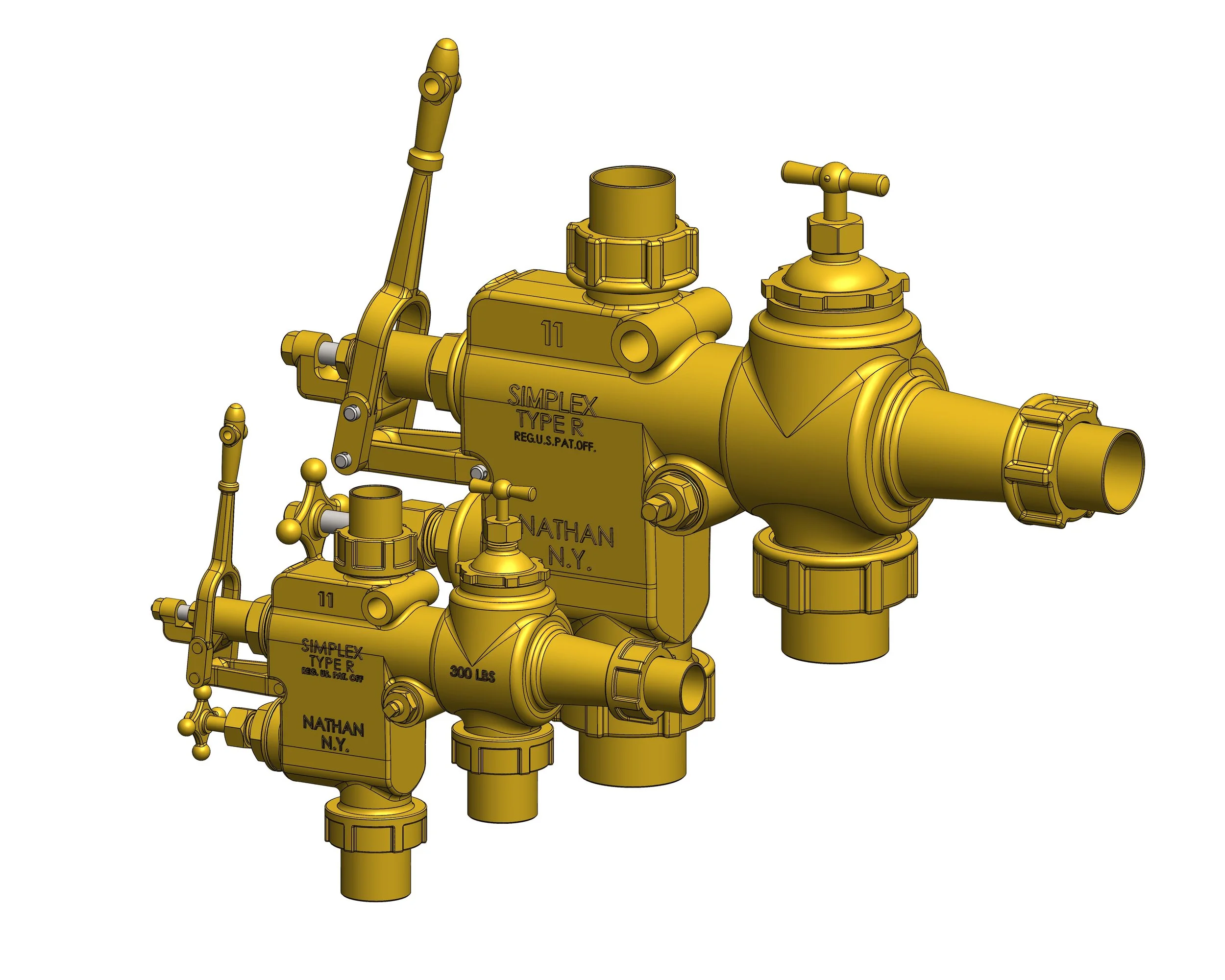 1" and 1.6" Simplex Injectors