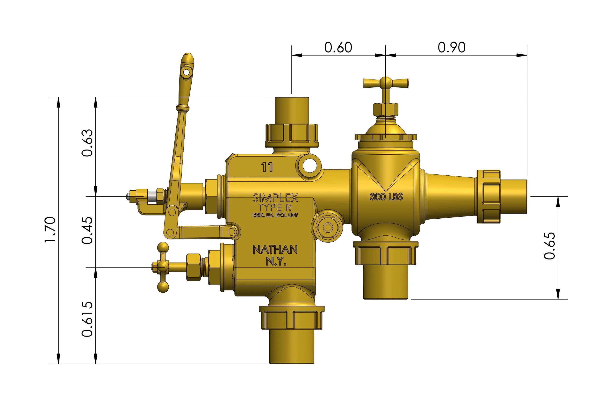 1'' Simplex No11 - Assembly Dimensions.JPG