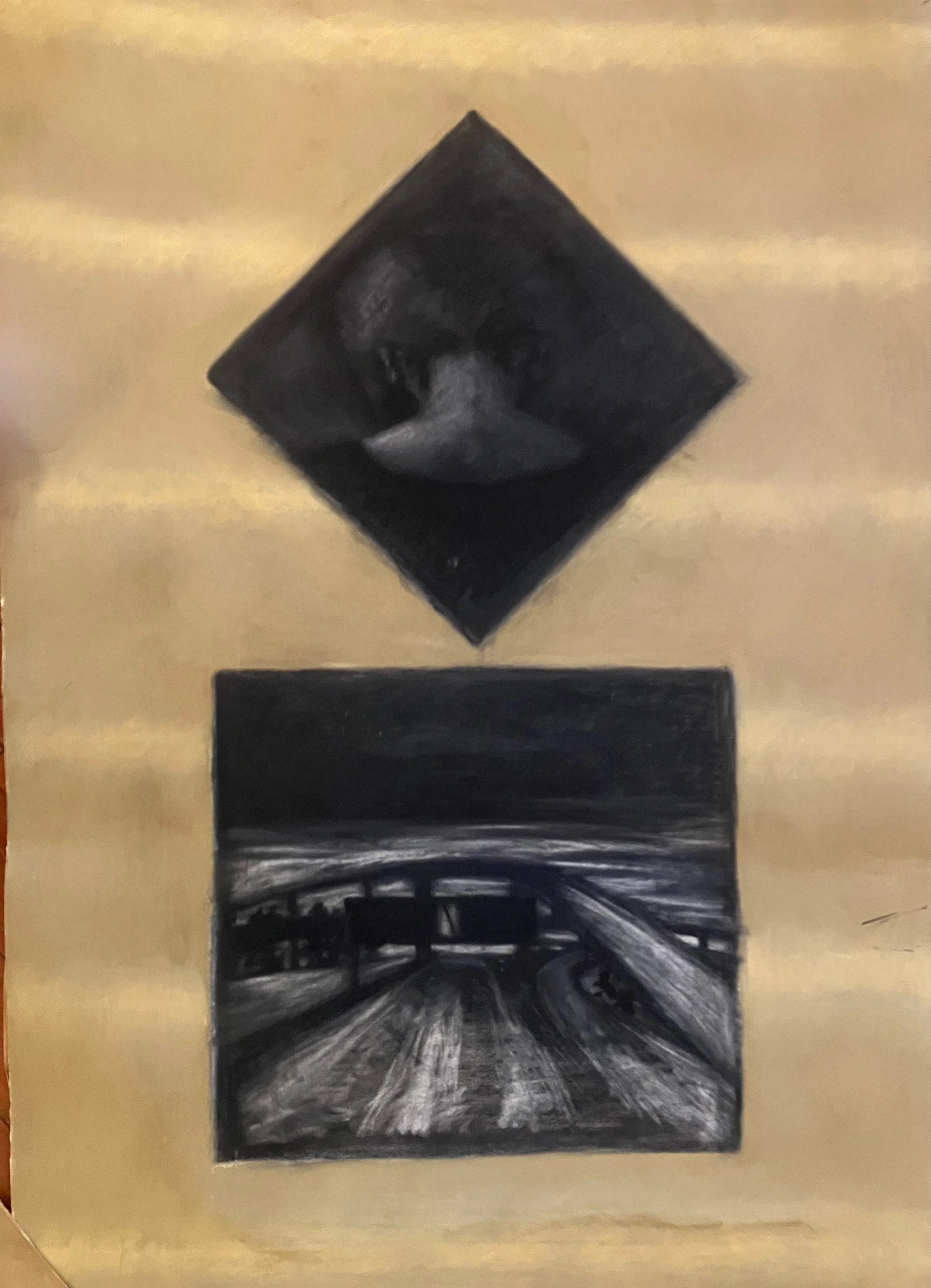 3. pastel on paper, 42x30, 1994
