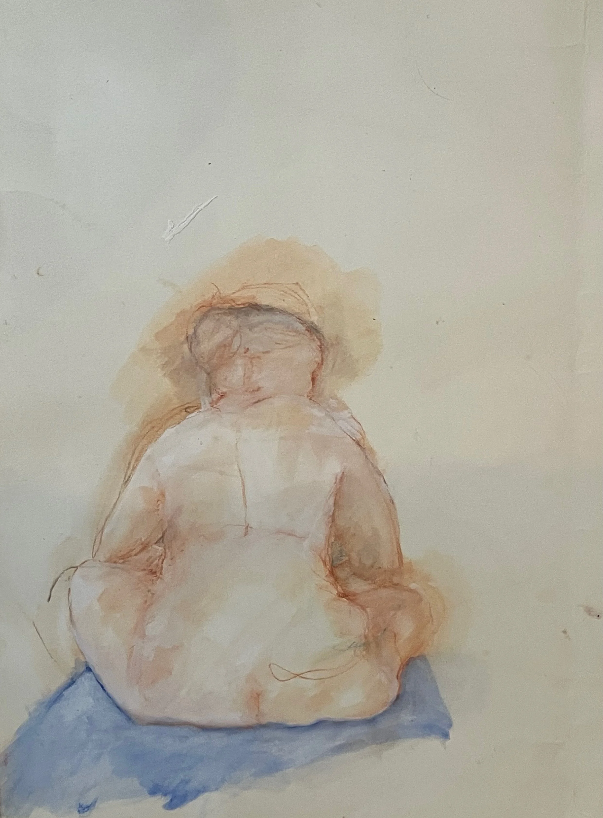 9. caran d'ache crayon on paper, approx. 25 x 19, 1979