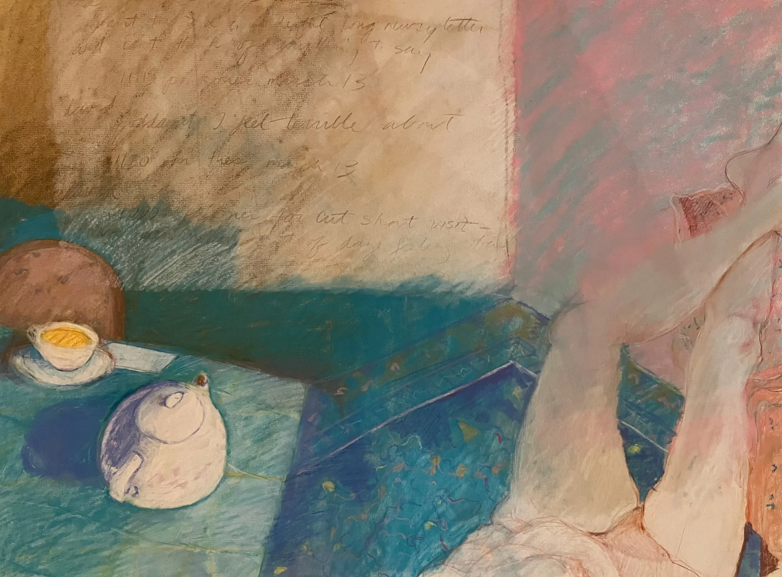 1. caran d'ache and pencil on paper, 22x30, 1980