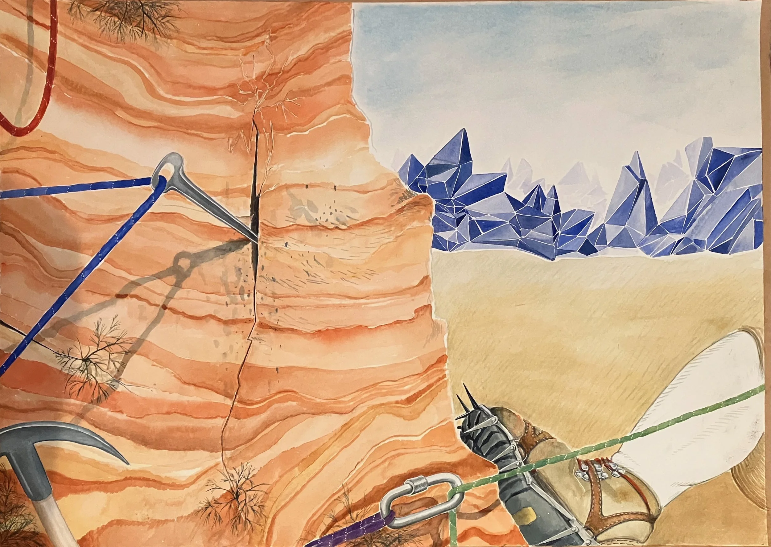 4. watercolor, 22x30