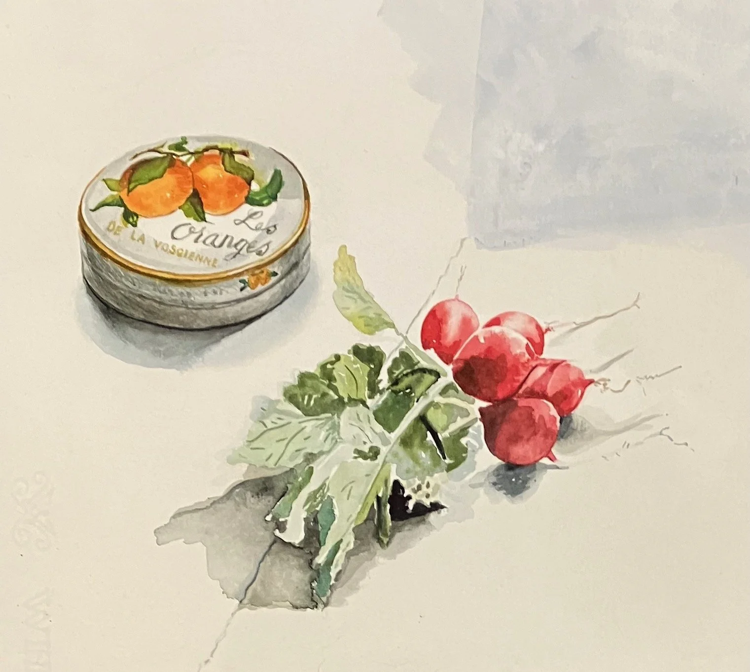 8. watercolor on paper, approx. 10 x 14