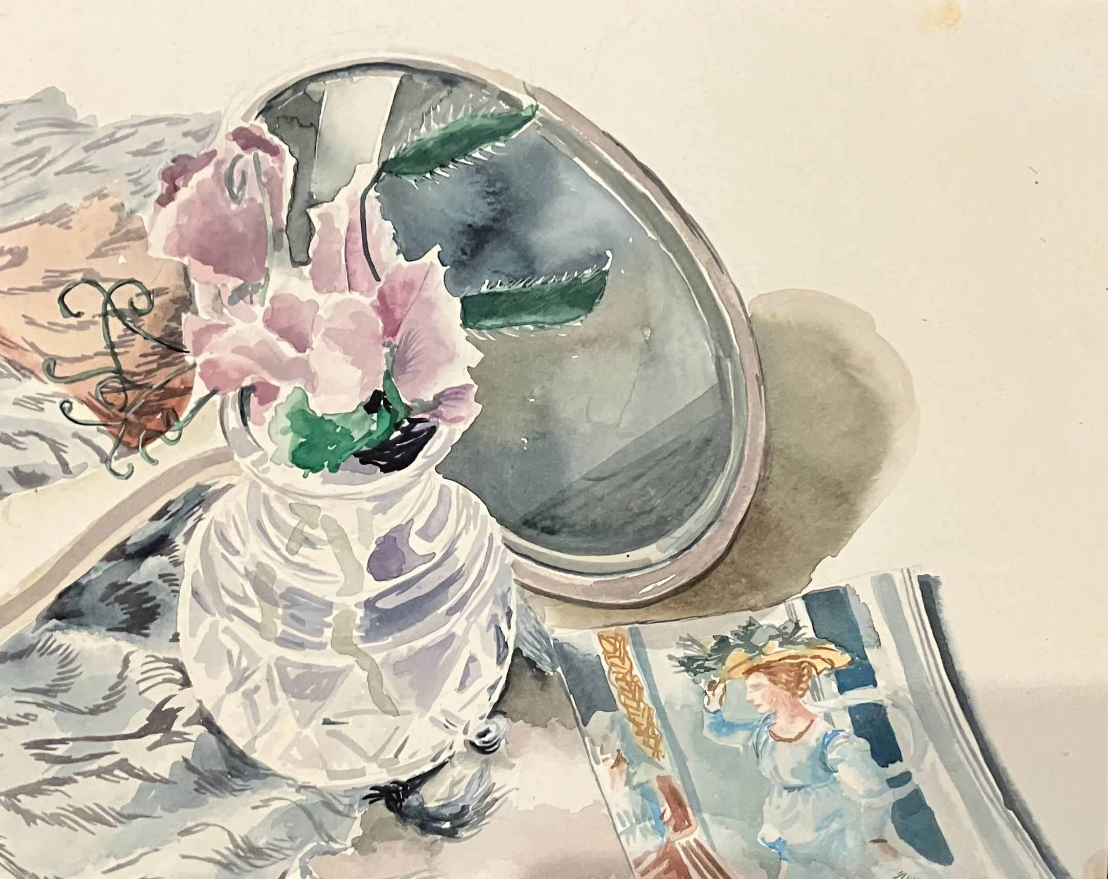 7. watercolor on paper, approx. 10 x 14