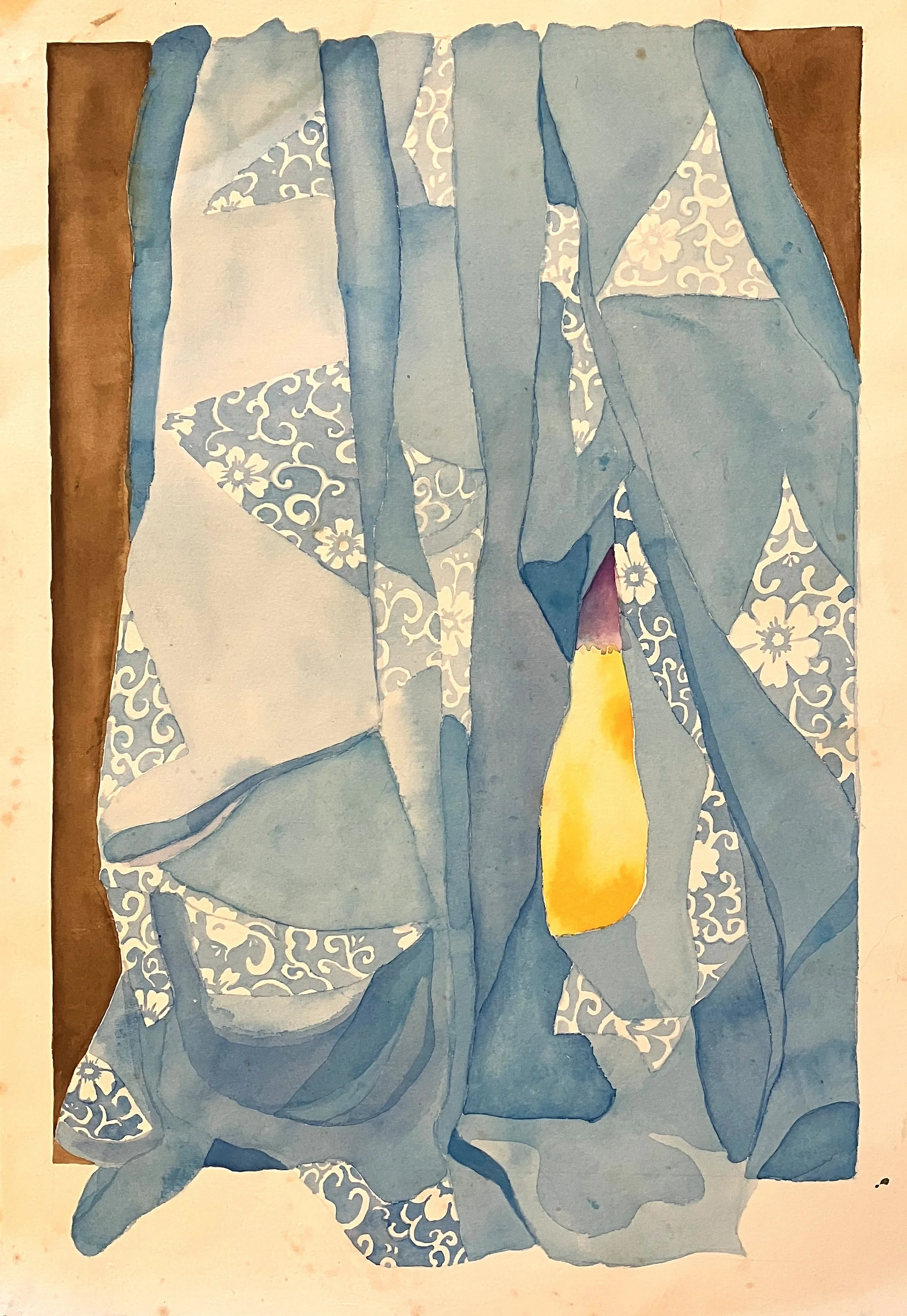 13. watercolor on paper, 14.5 x 21.25