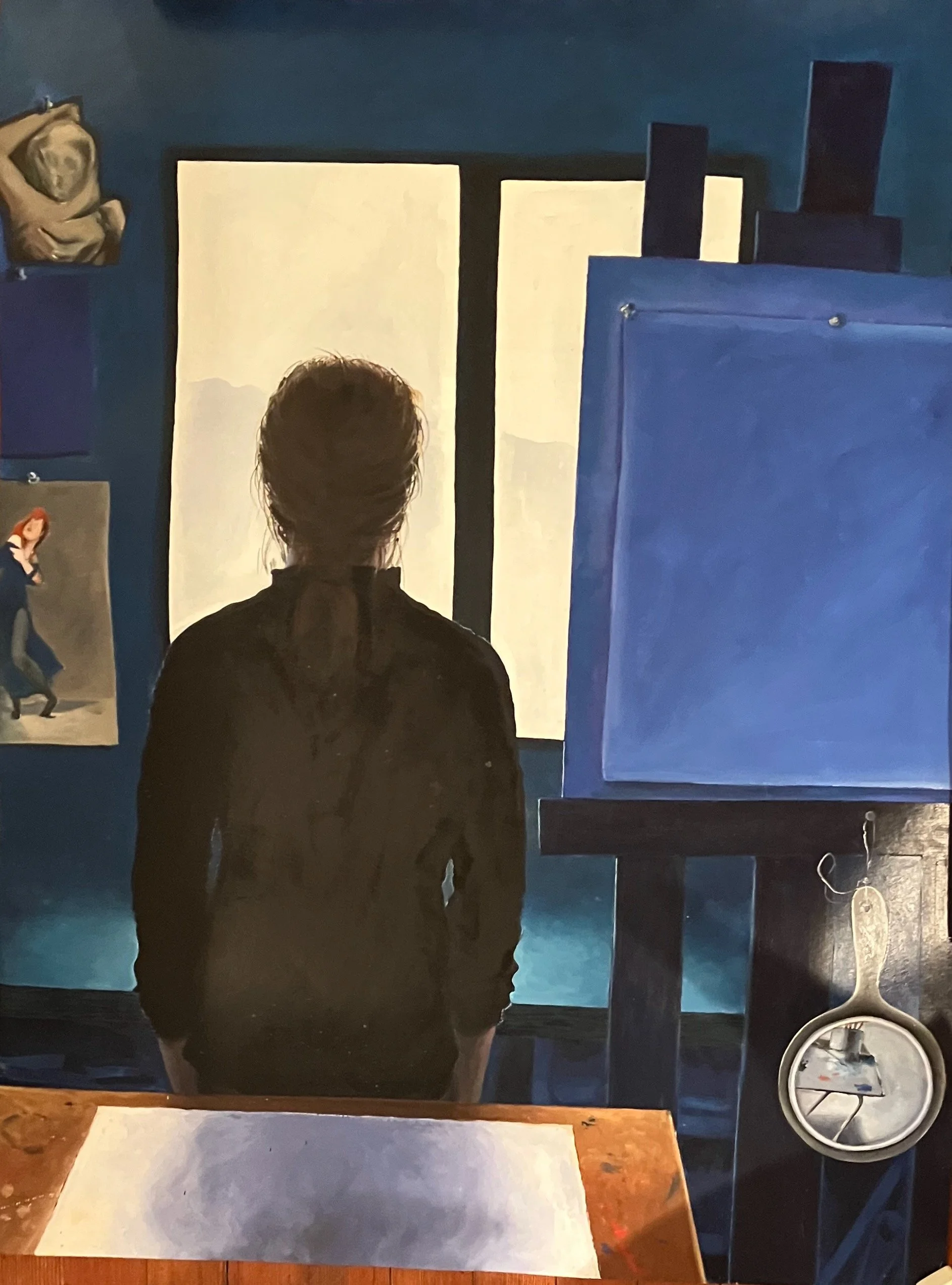 14. oil on paper, 49 x 38, c. 1985