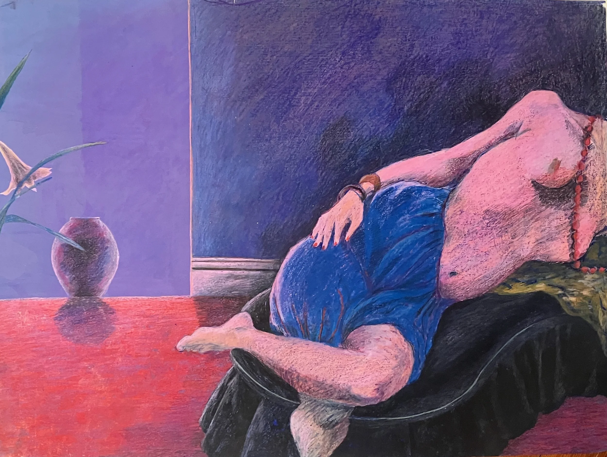 21. 18. caran d'ache on paper, 22 x 30, , 1982