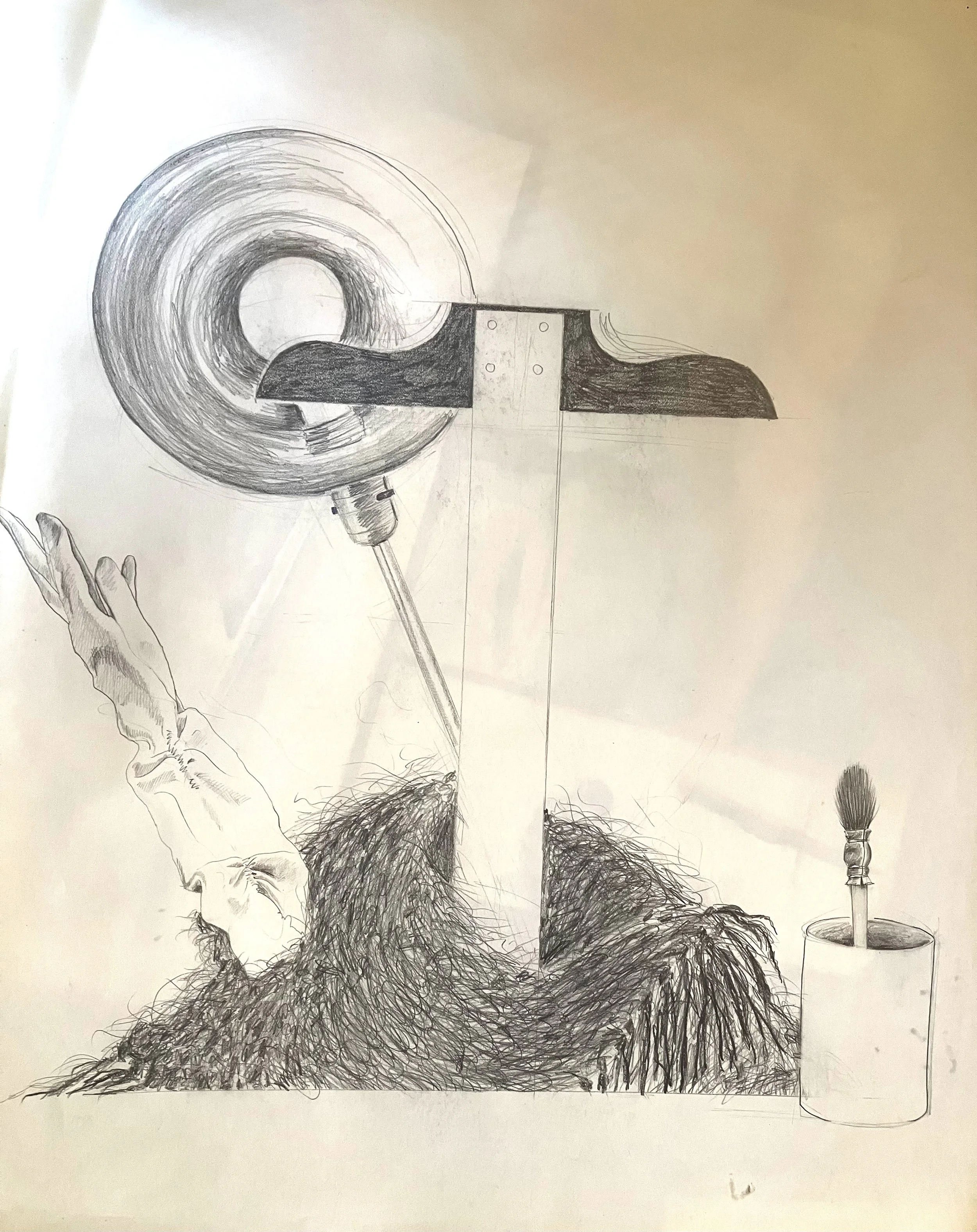 15. pencil on paper, 29 x 23