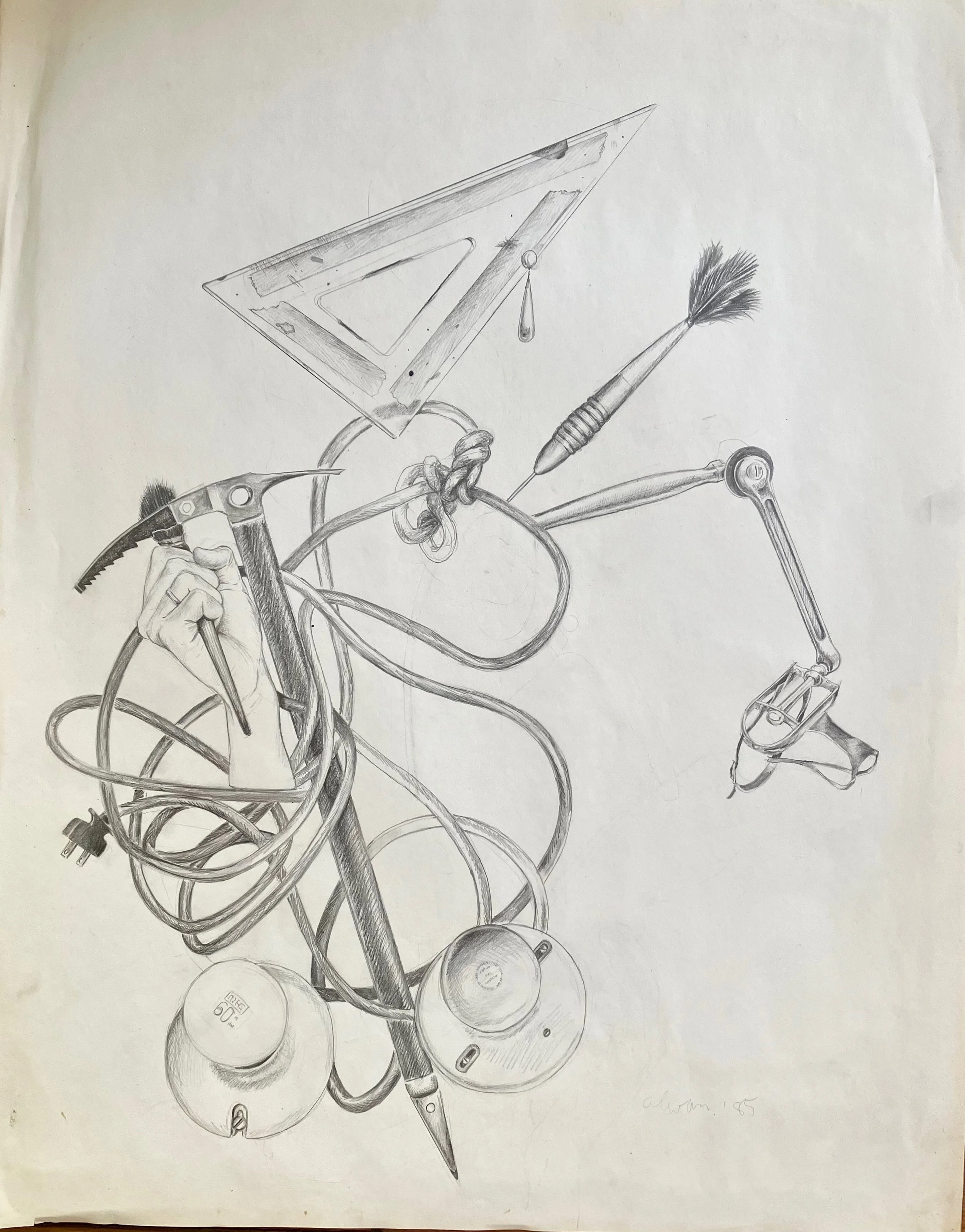 16. pencil on paper, 29 x 23