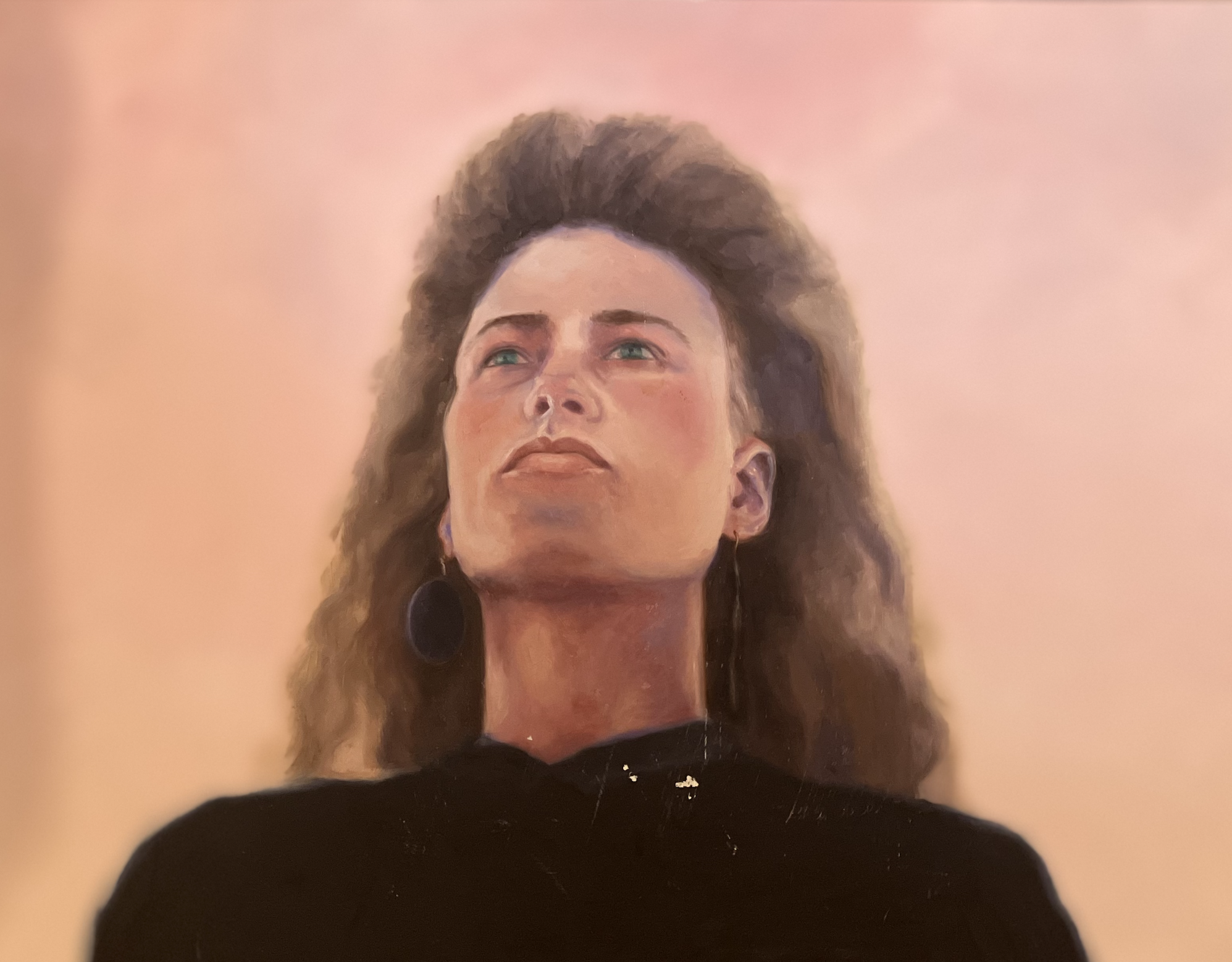 8. oil on panel, approx 22 x 38