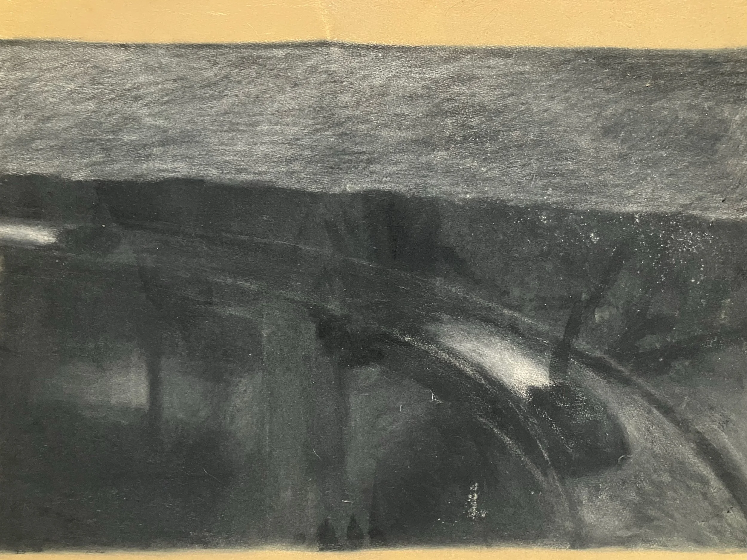 9. pastel on paper, 19.5 x 25.5