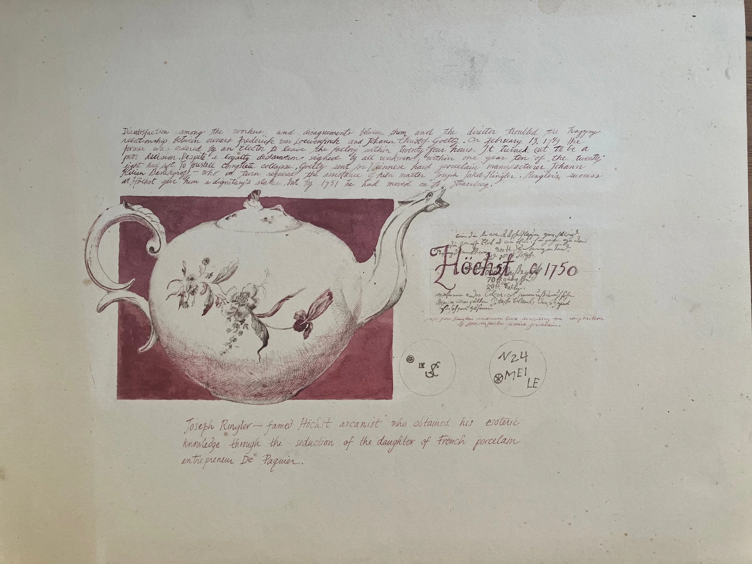 2. ink on paper, 17.75 x 24, 1988.