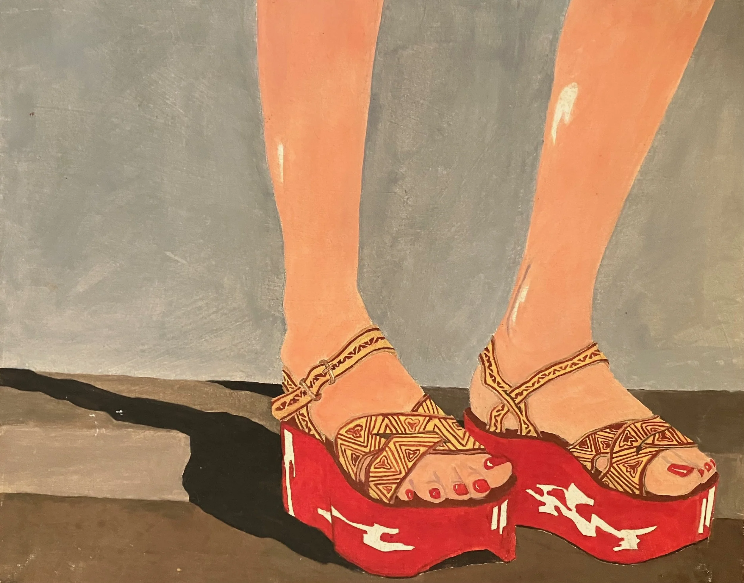 4. oil on canvas, approx 20 x 24, ca. 1979