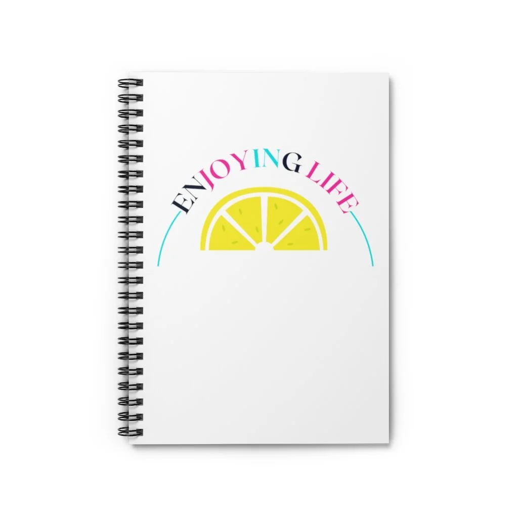 Enjoying Life  Journal Closed Spiral Plain.jfif