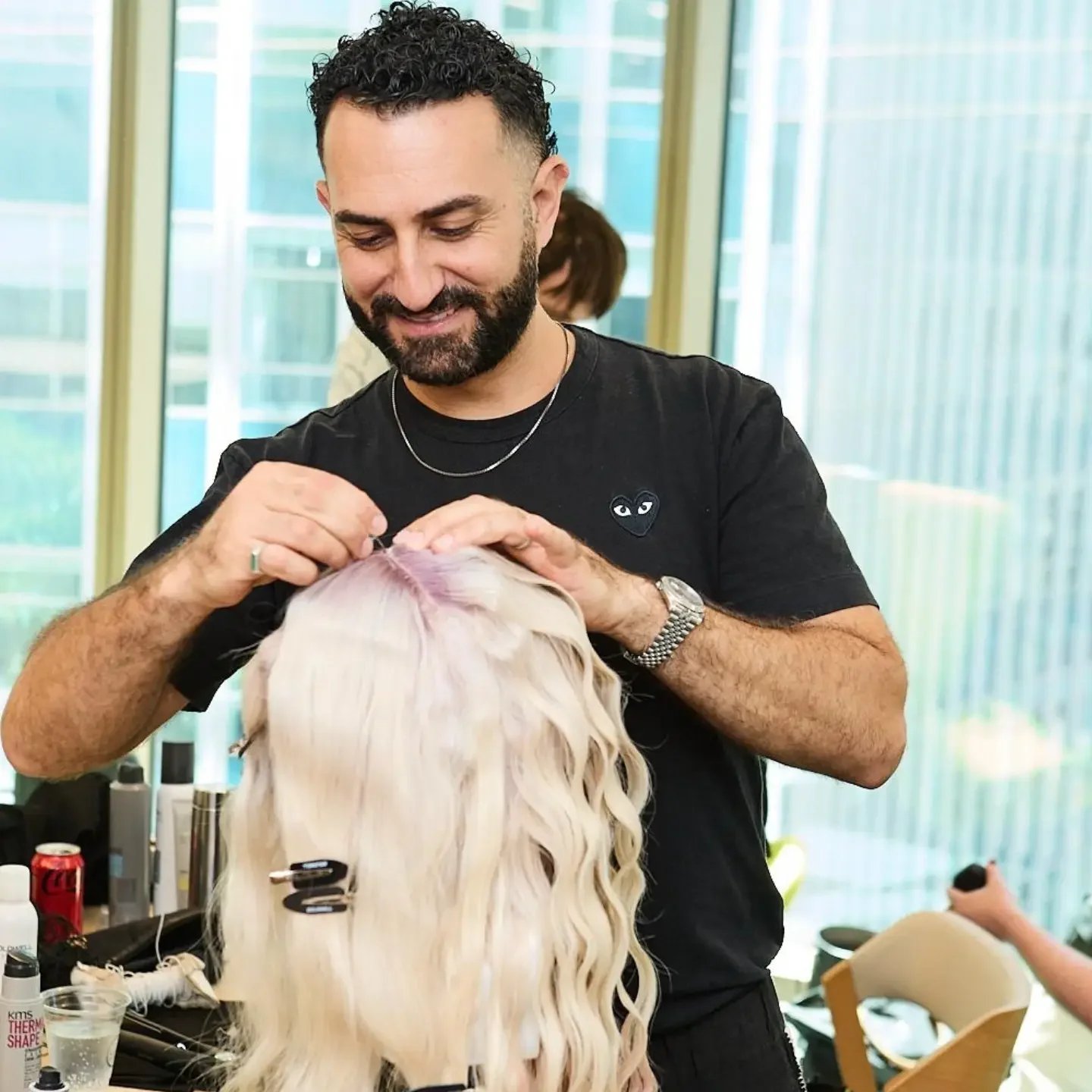 Nathan Yazbek creating hair colour trends for Goldwell