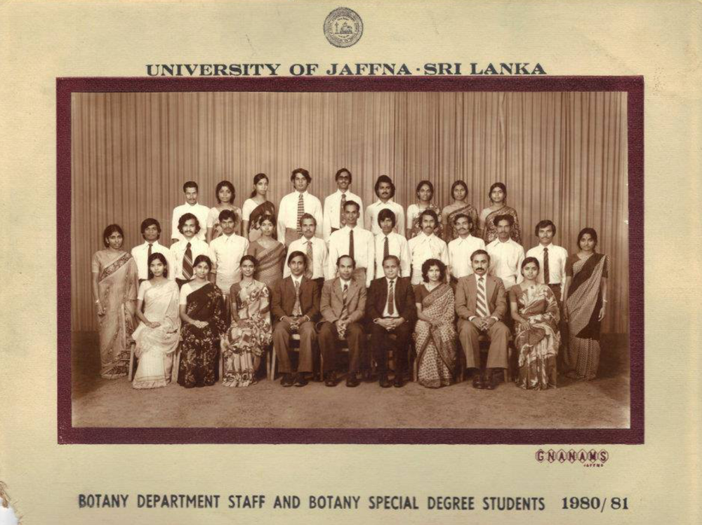 Veera Rajaratnam (first row and seated first on the left)
