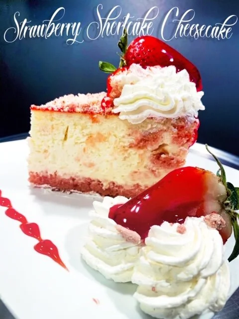 Strawberry Shortcake Cheesecake
