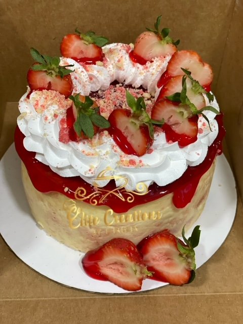 Strawberry Shortcake Cheesecake