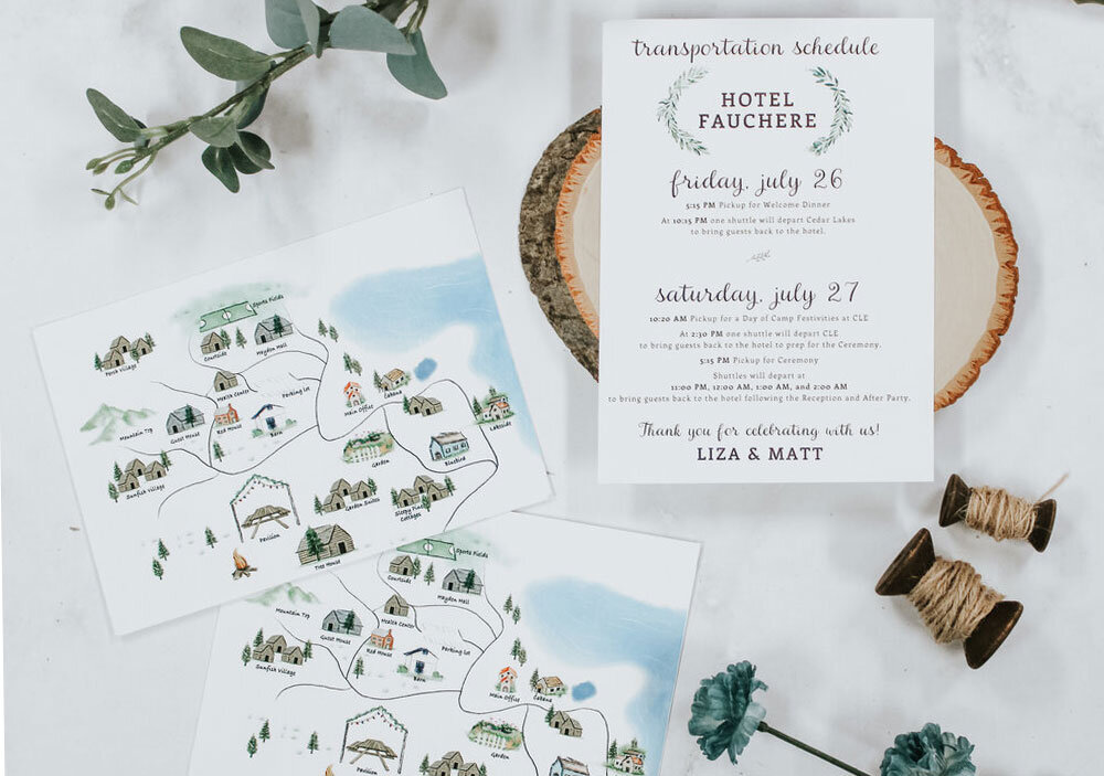 Daring Deckled Edge Wedding Invitations — Art Paper Scissors