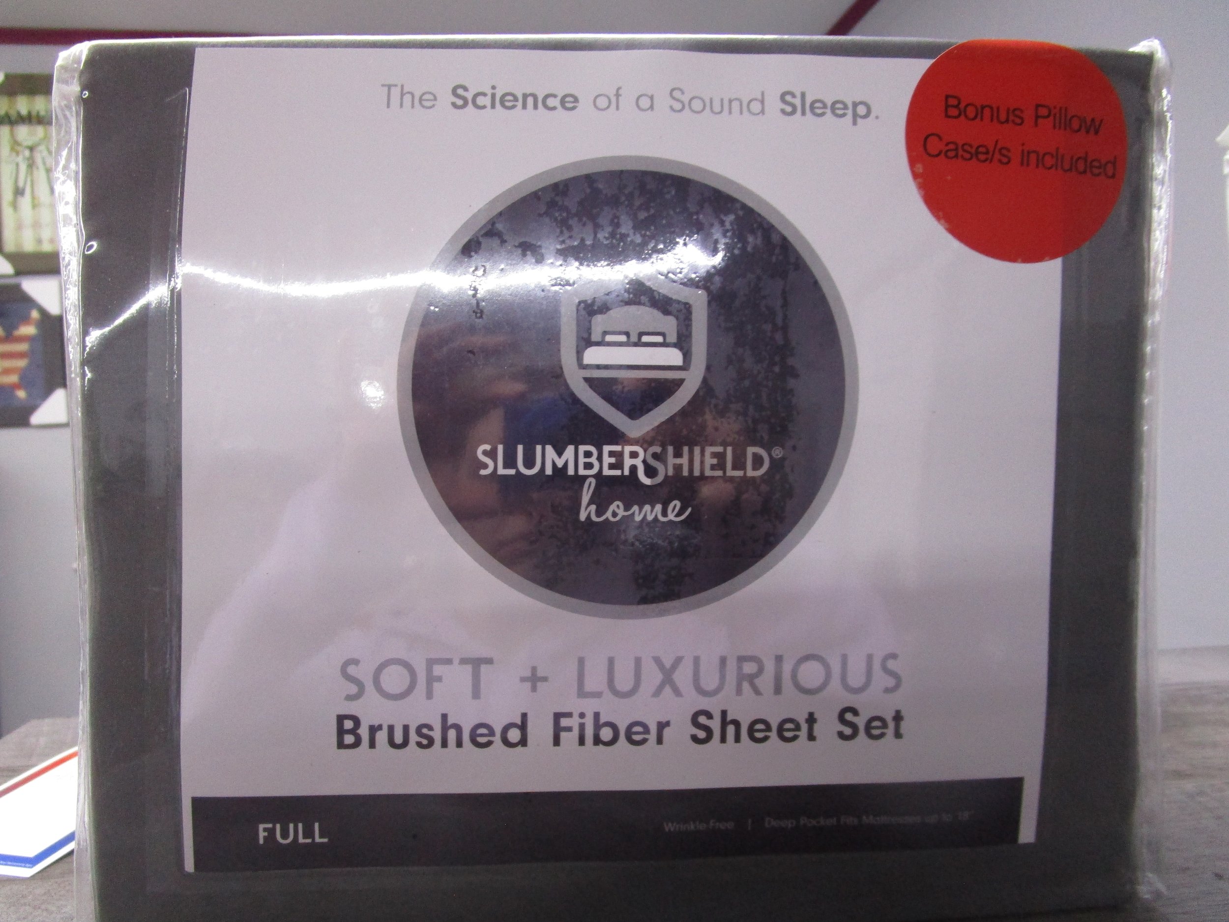 Charcoal SlumberShield Sheet Set