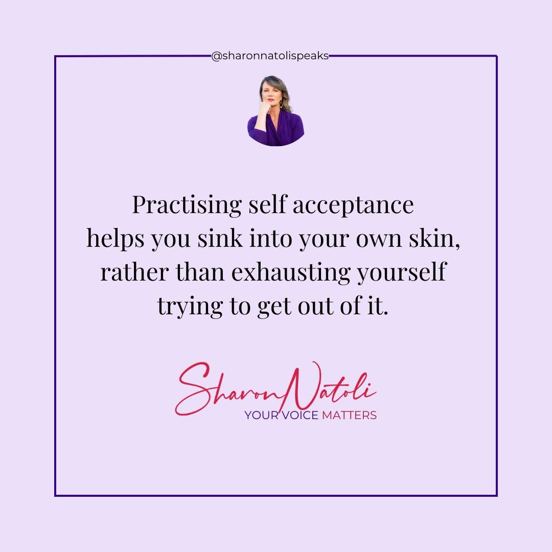 Seeking, striving and searching for ways to prove yourself, hide your flaws, cover up what you don't want others to see, or to 'get ahead' is an exhausting way to live. 

As Confucious said &quot;wherever you go, there you are.&quot;

Self acceptance