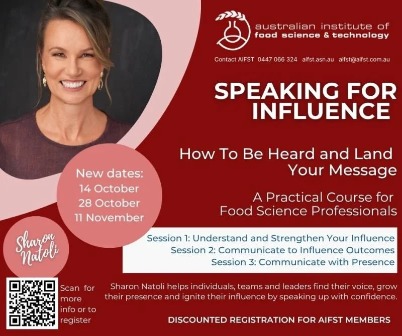 Speaking for Influence - How to Be Heard & Land Your Message