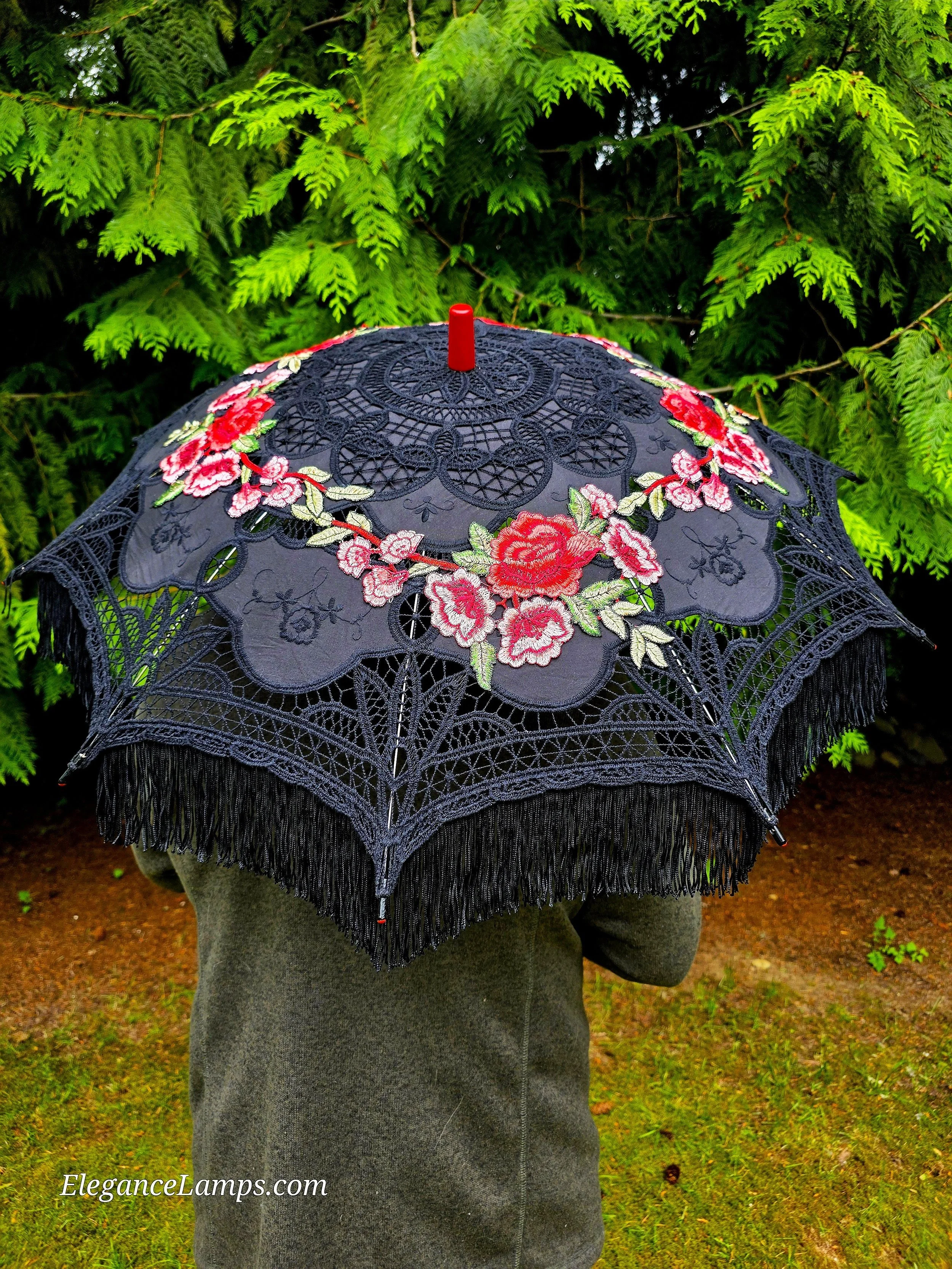 fashion parasol black