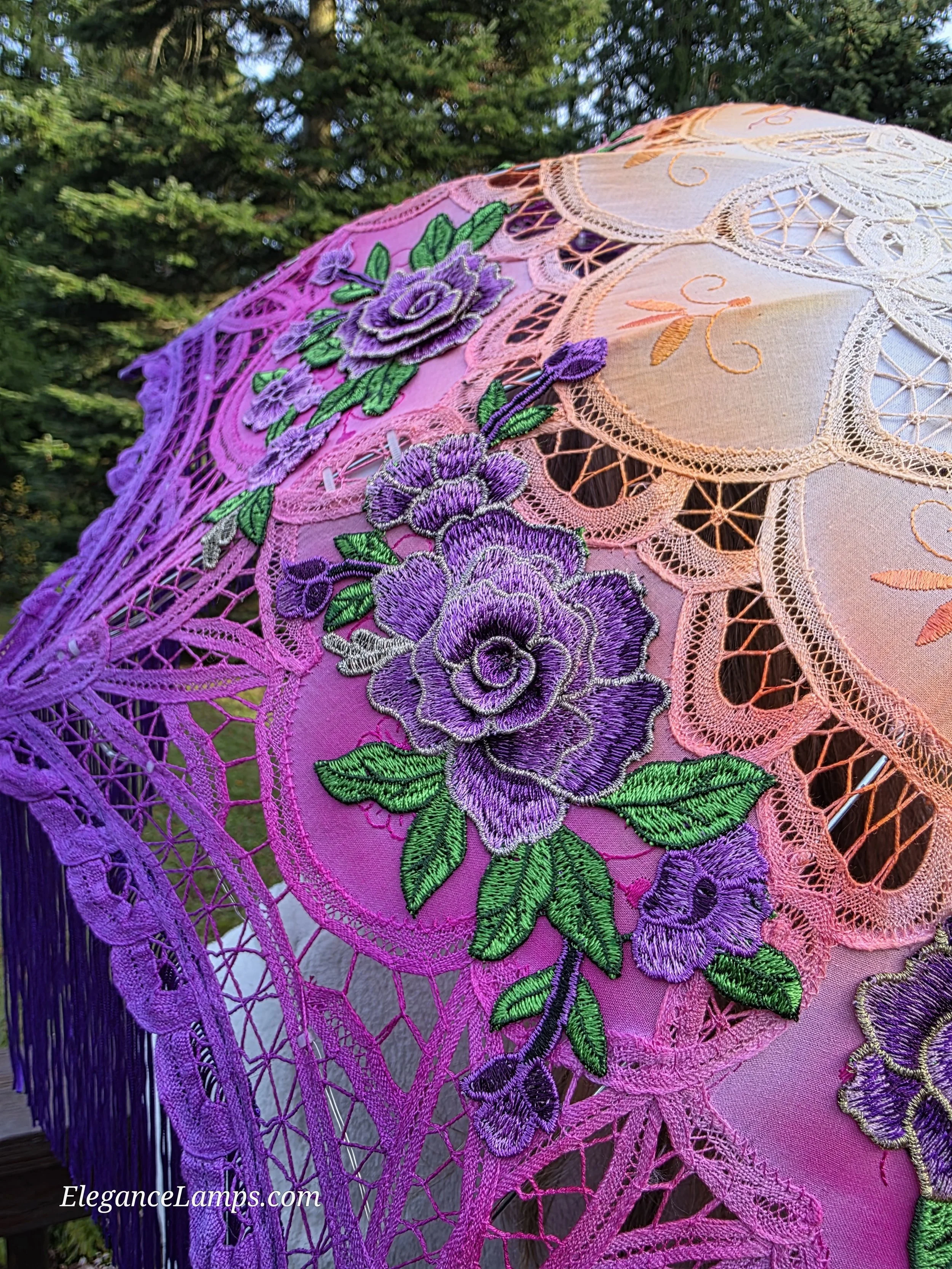 floral parasol