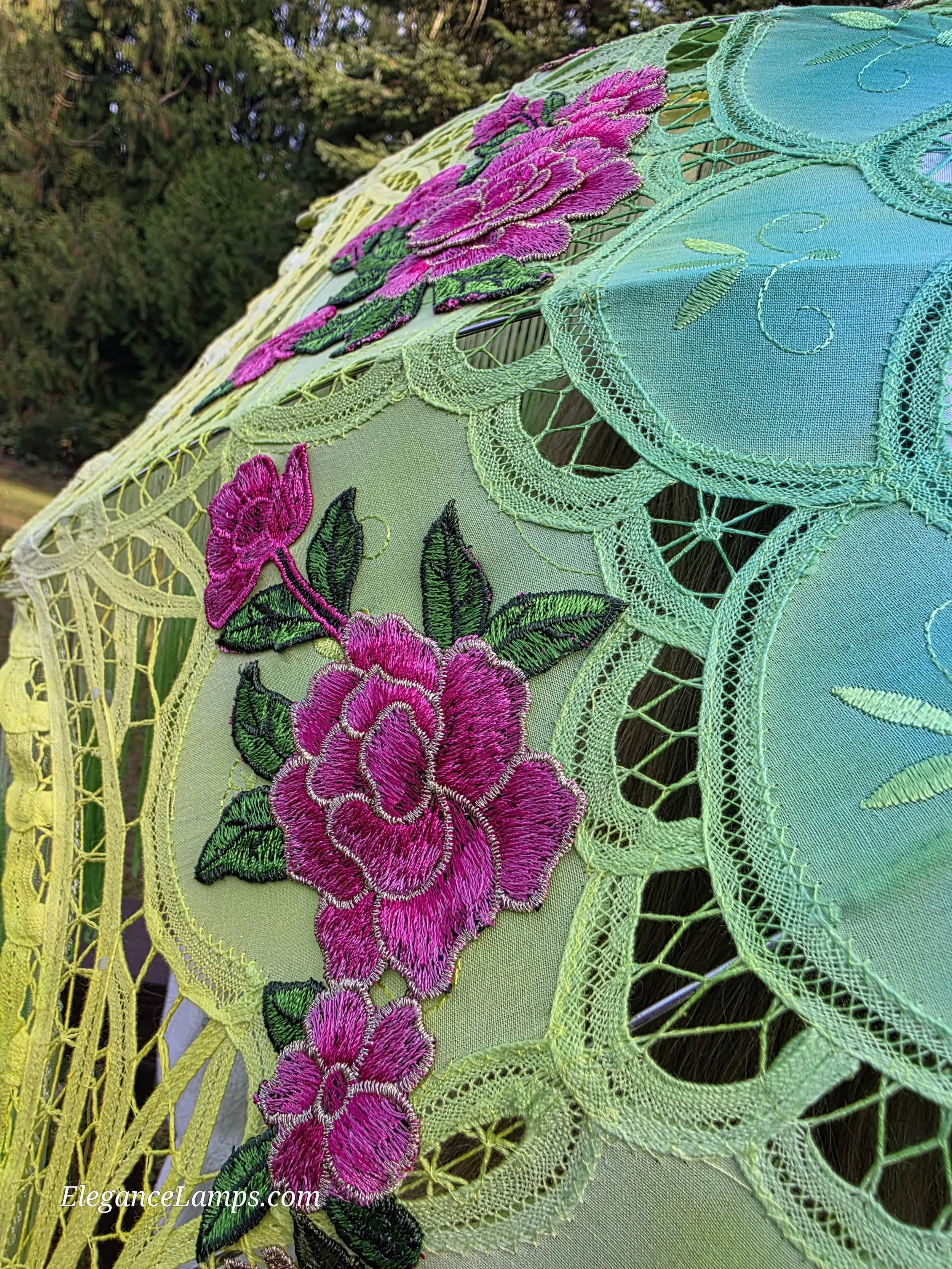 floral parasol