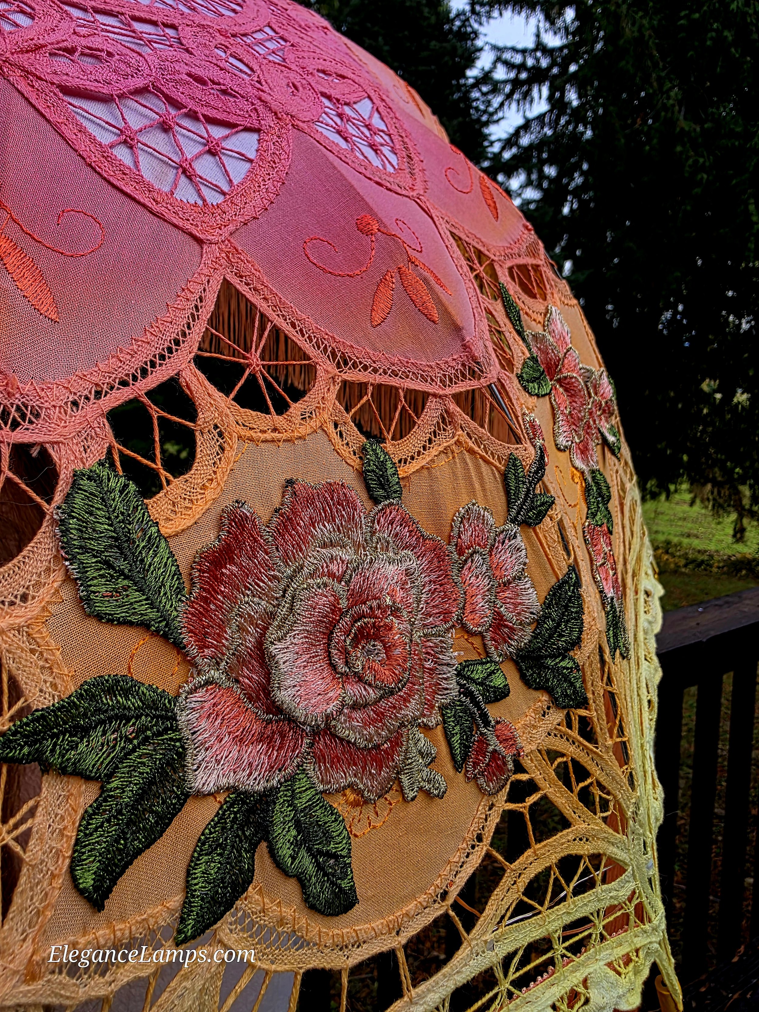 floral parasol