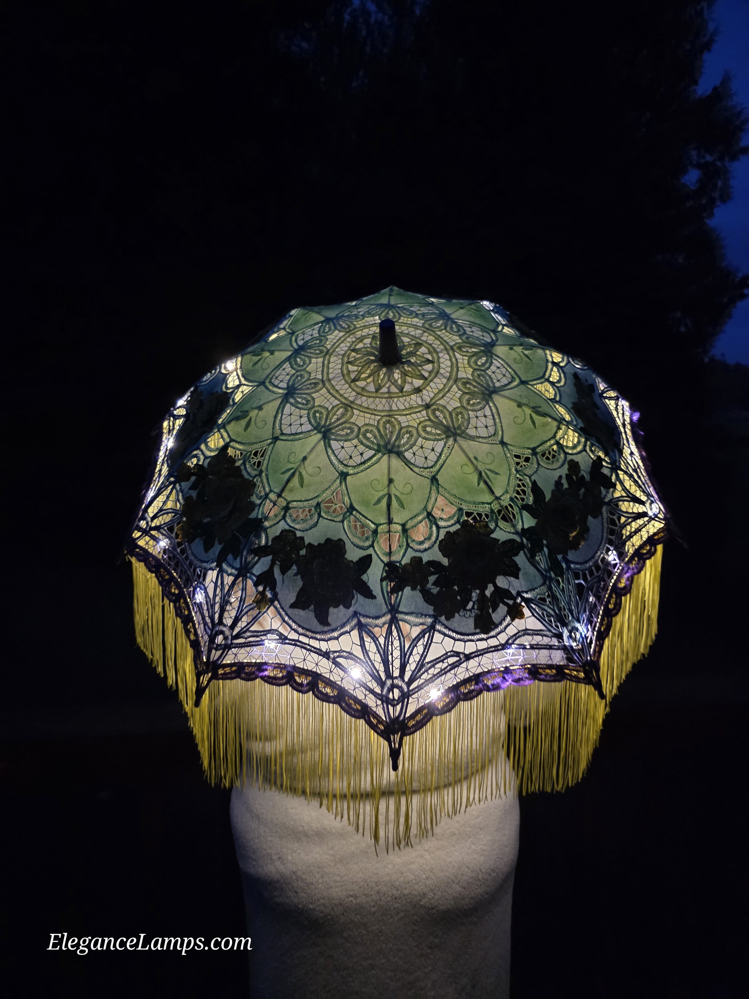 led parasol