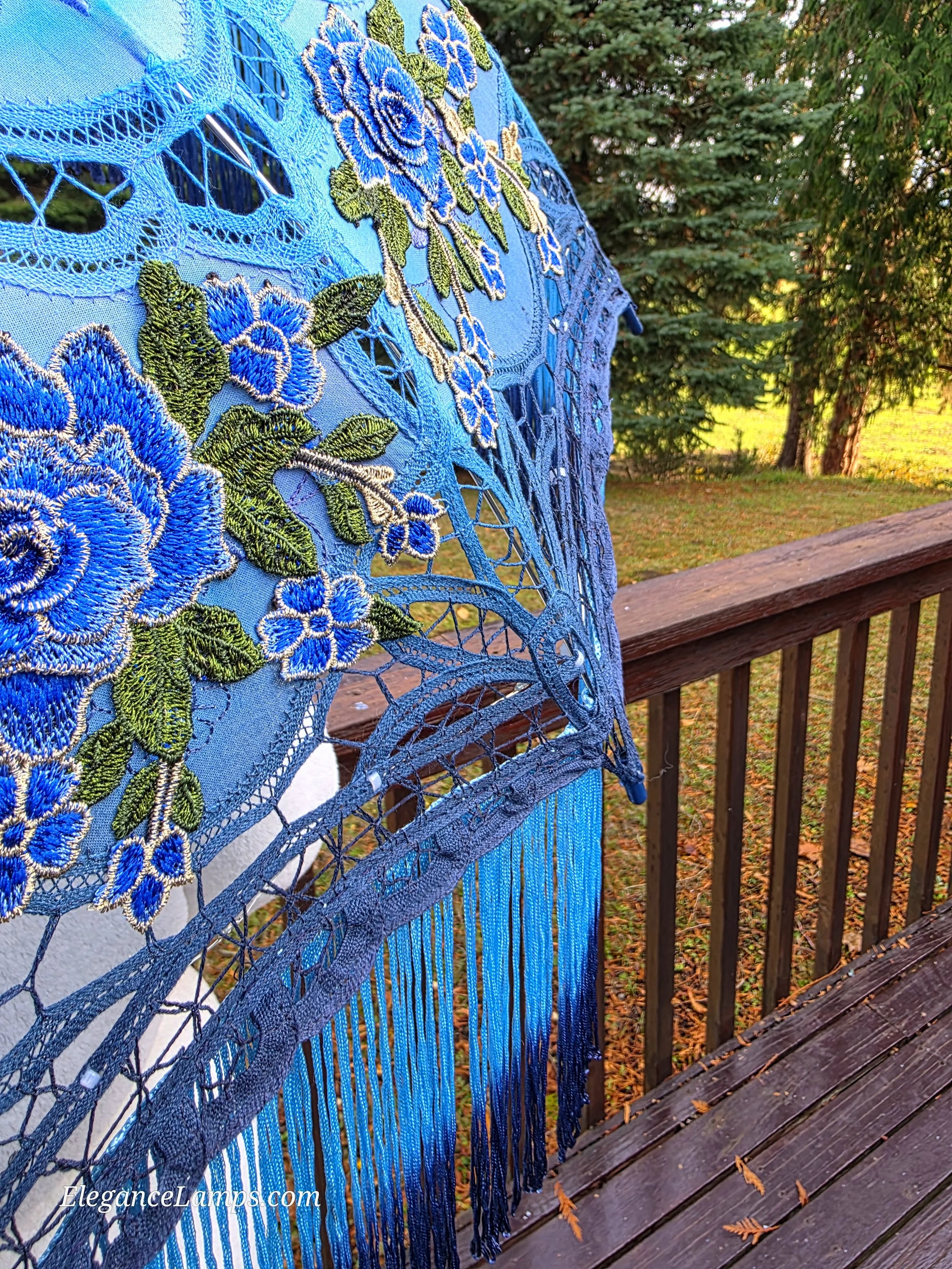 floral parasol