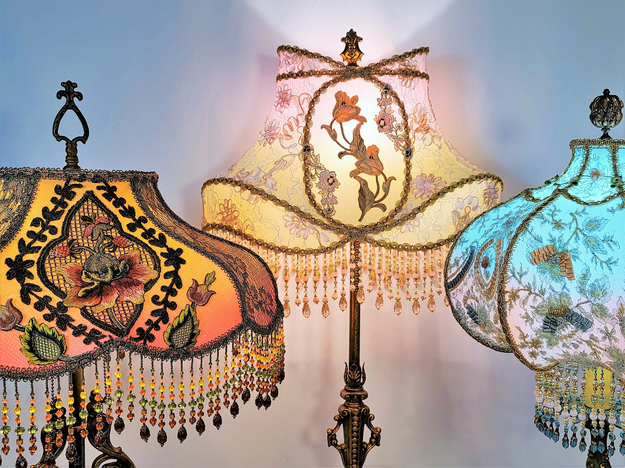 bag fritaget beløb Luxury Lamps | Victorian Lampshades | Art Parasols
