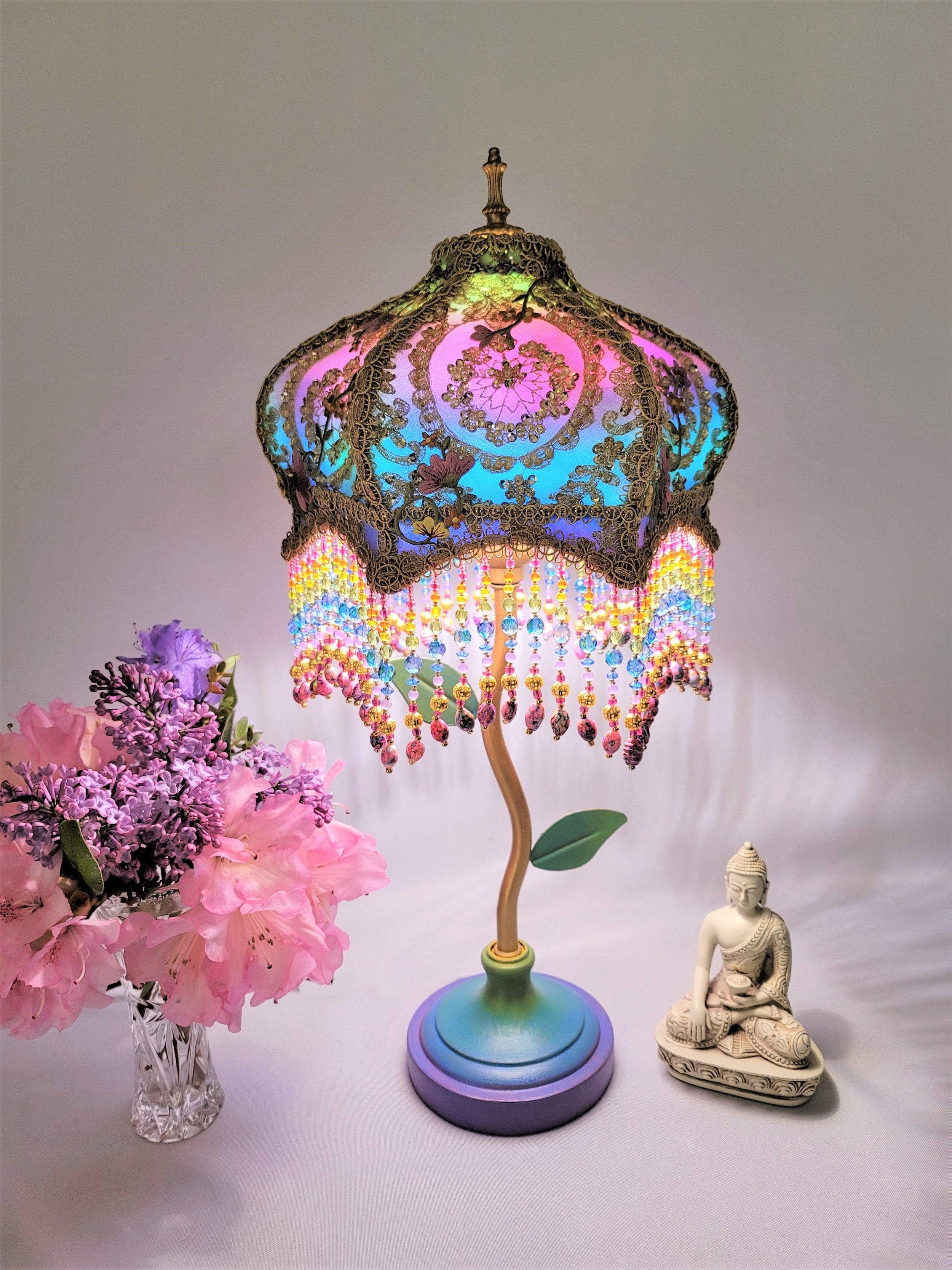 Victorian Lampshade Modern Lamp Elegance Lamps