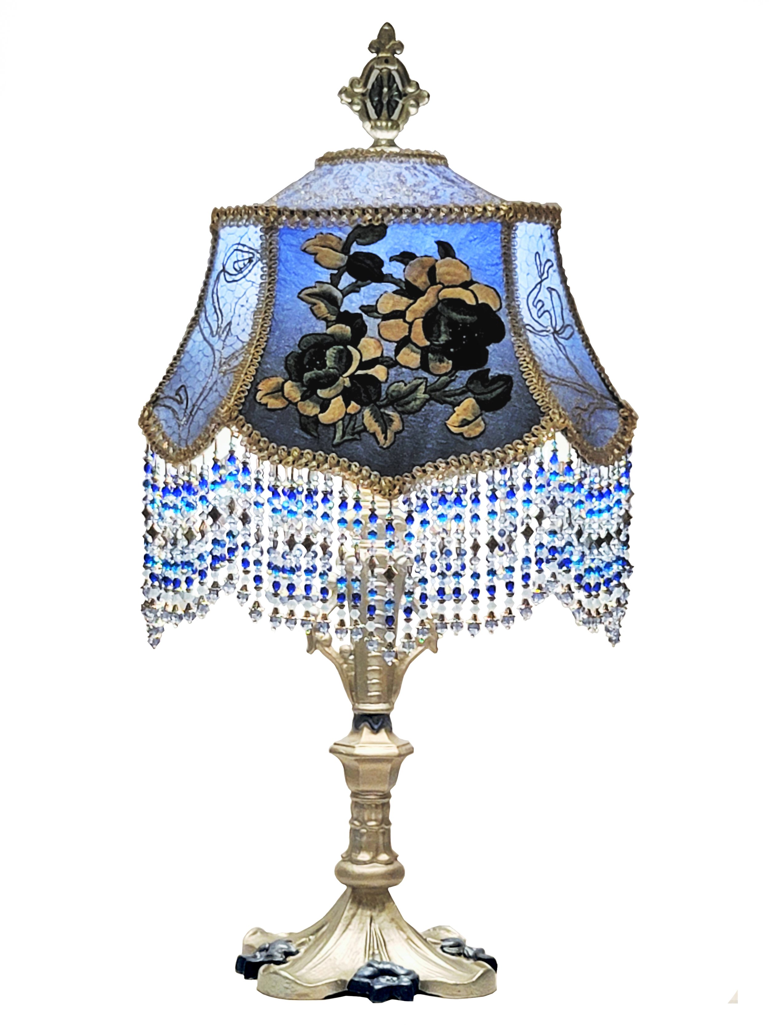 Luxury Lamp Victorian Lampshade Elegance Lamps