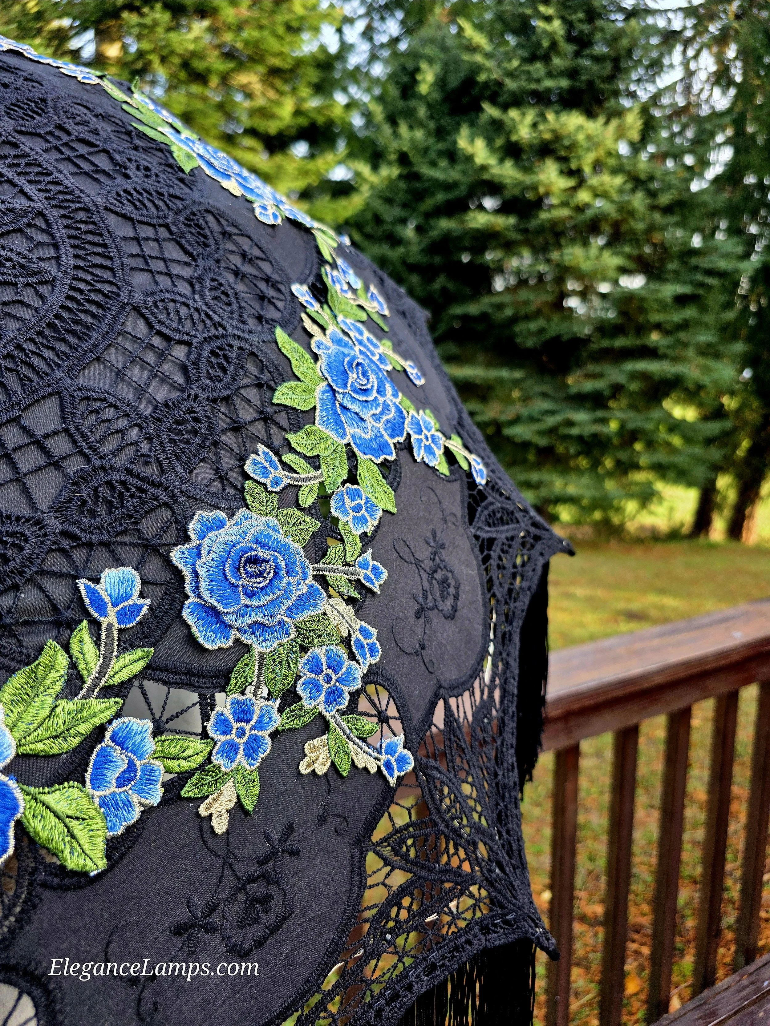 fashion parasol elegance lamps
