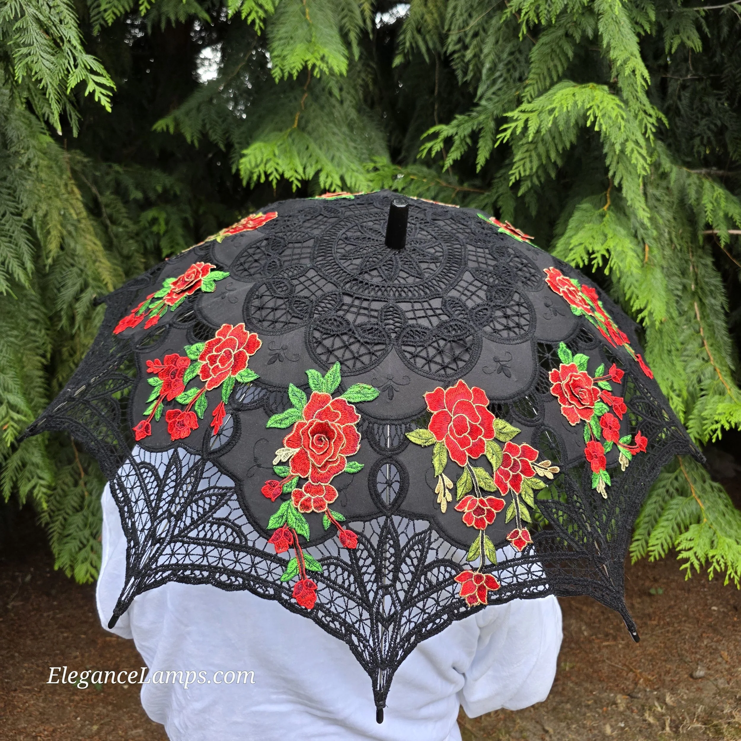 gothic parasol elegance lamps