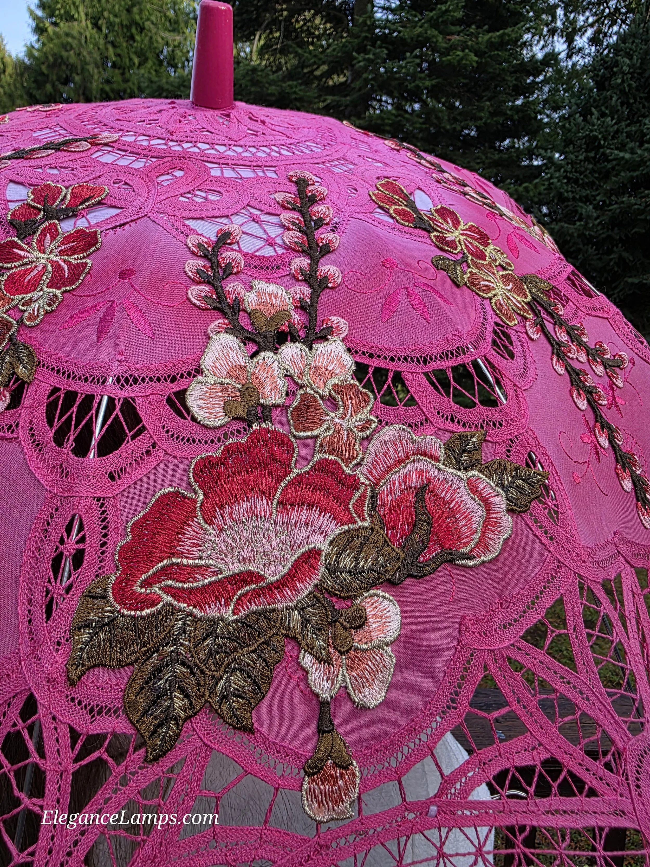 floral parasol