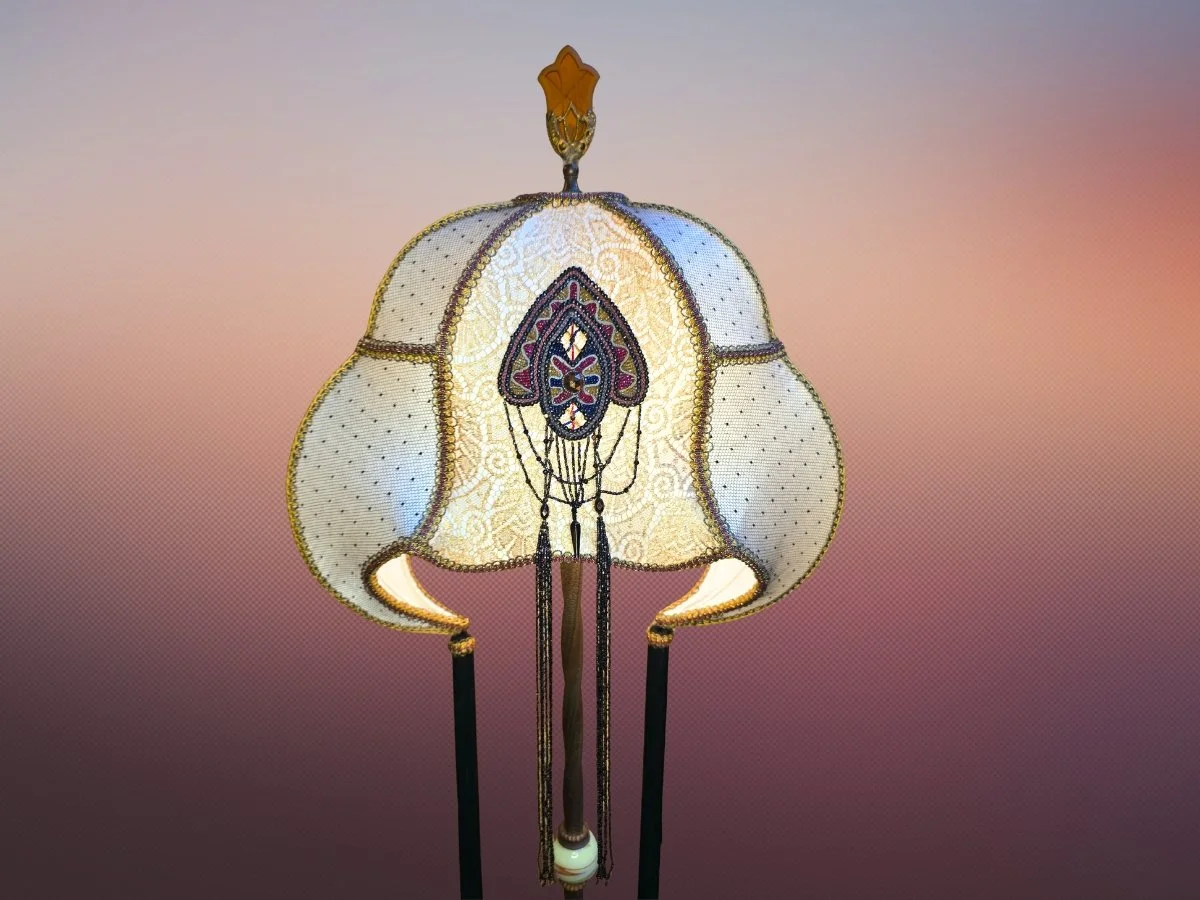 Art Deco Victorian Lampshade Elegance Lamps