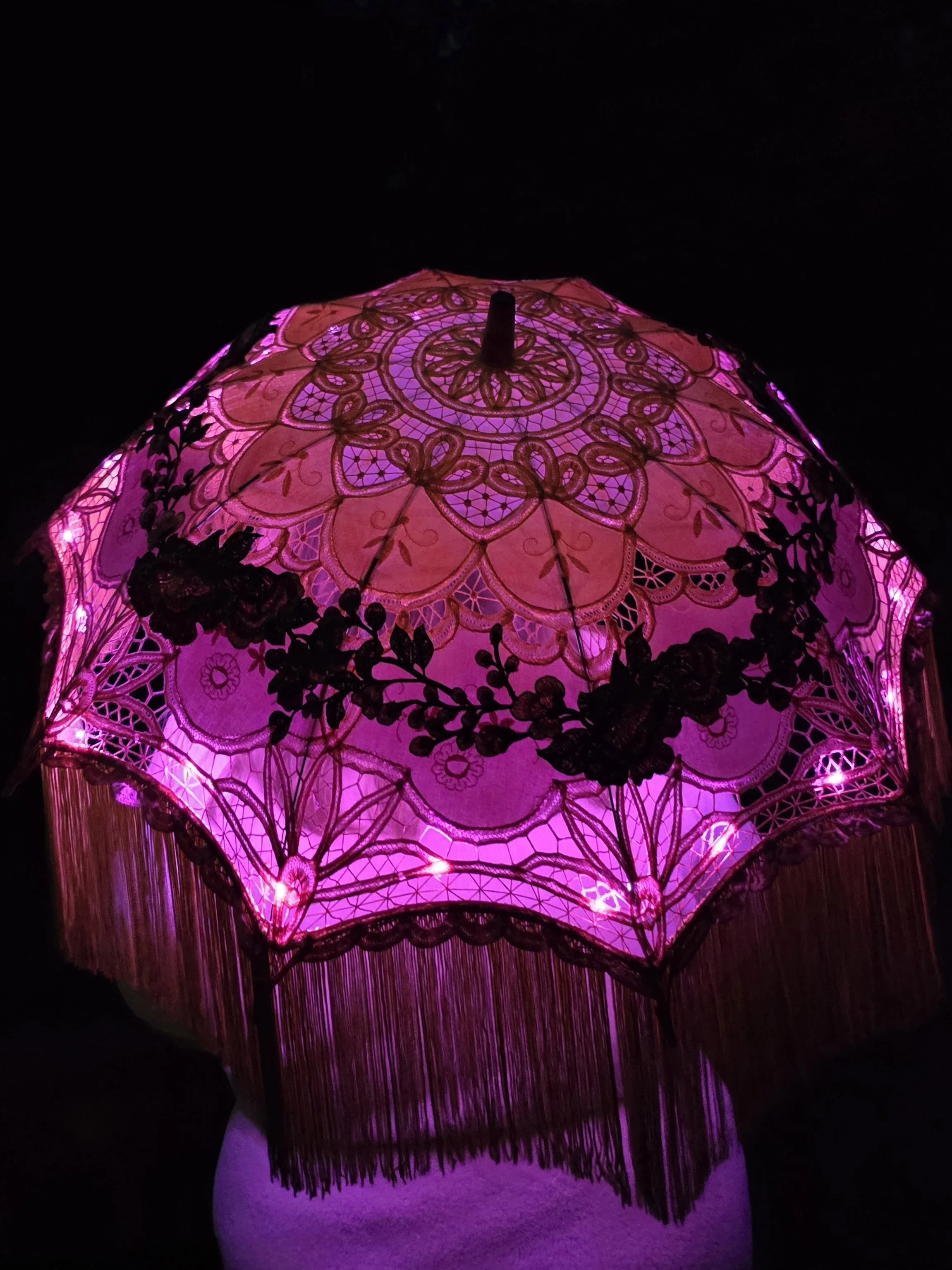 led parasol